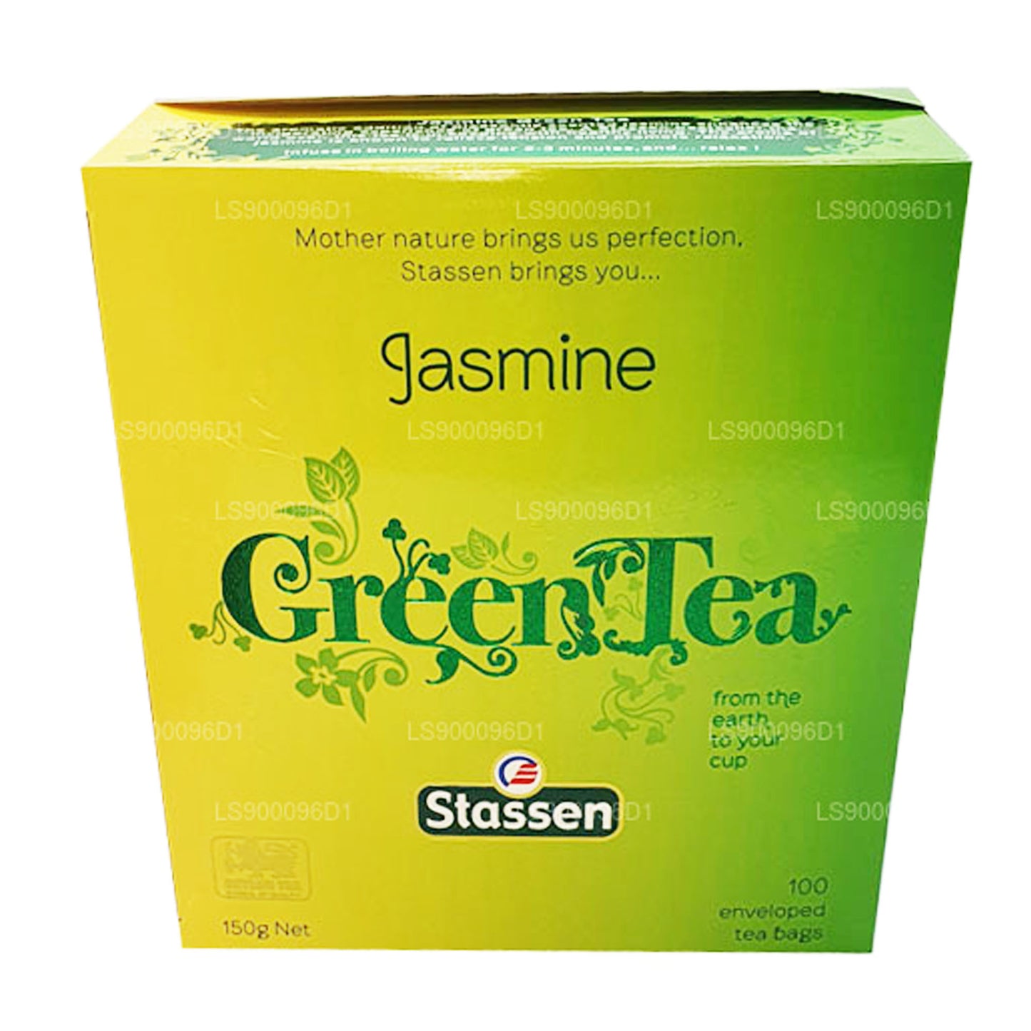 Stassen Yasemin Yeşil Çay (37.5g) 25 Çay Poşetleri