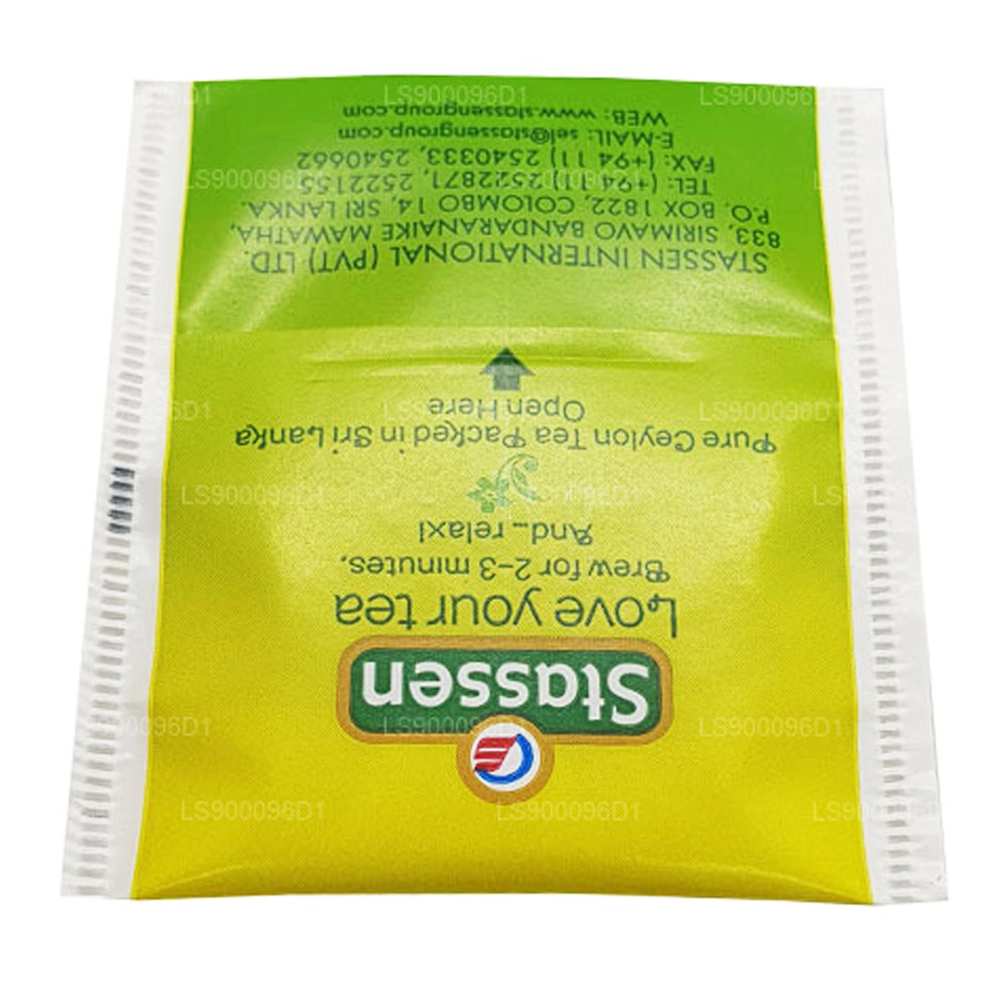 Stassen Yasemin Yeşil Çay (37.5g) 25 Çay Poşetleri