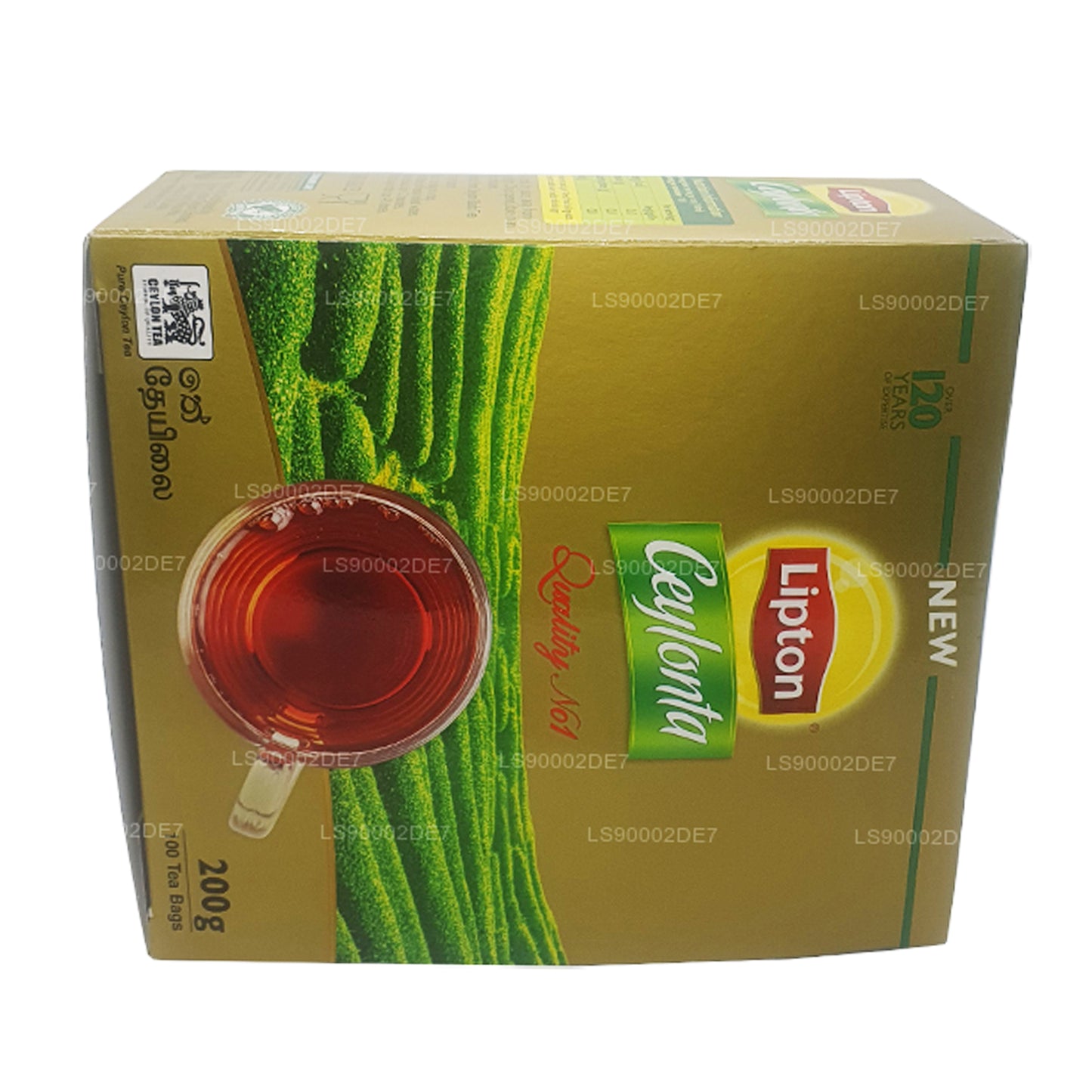 Lipton Ceylonta Çay (200g) 100 Çay Poşetleri