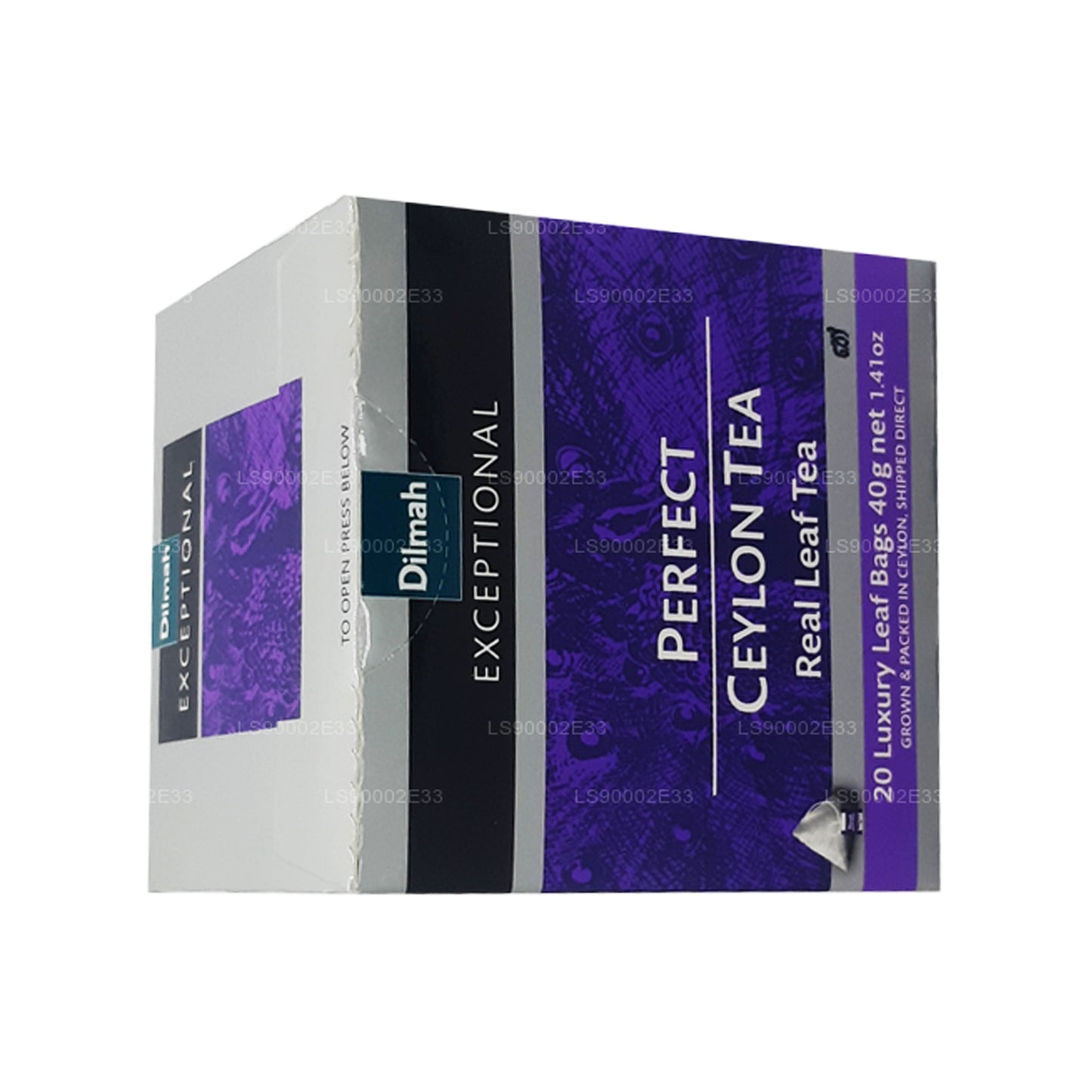 Dilmah Olağanüstü Mükemmel Seylan Gerçek Yaprak Çayı (40g) 20 Etiketli Çanta