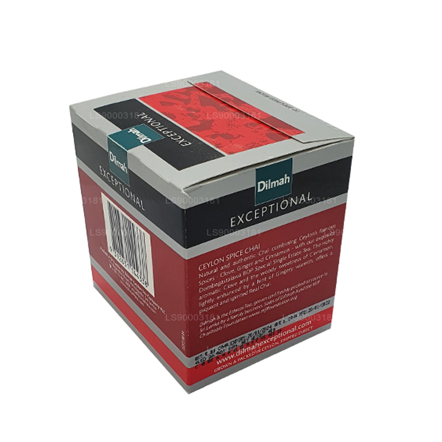 Dilmah Olağanüstü Seylan Baharat Chai (40g) 20 Çay Poşetleri
