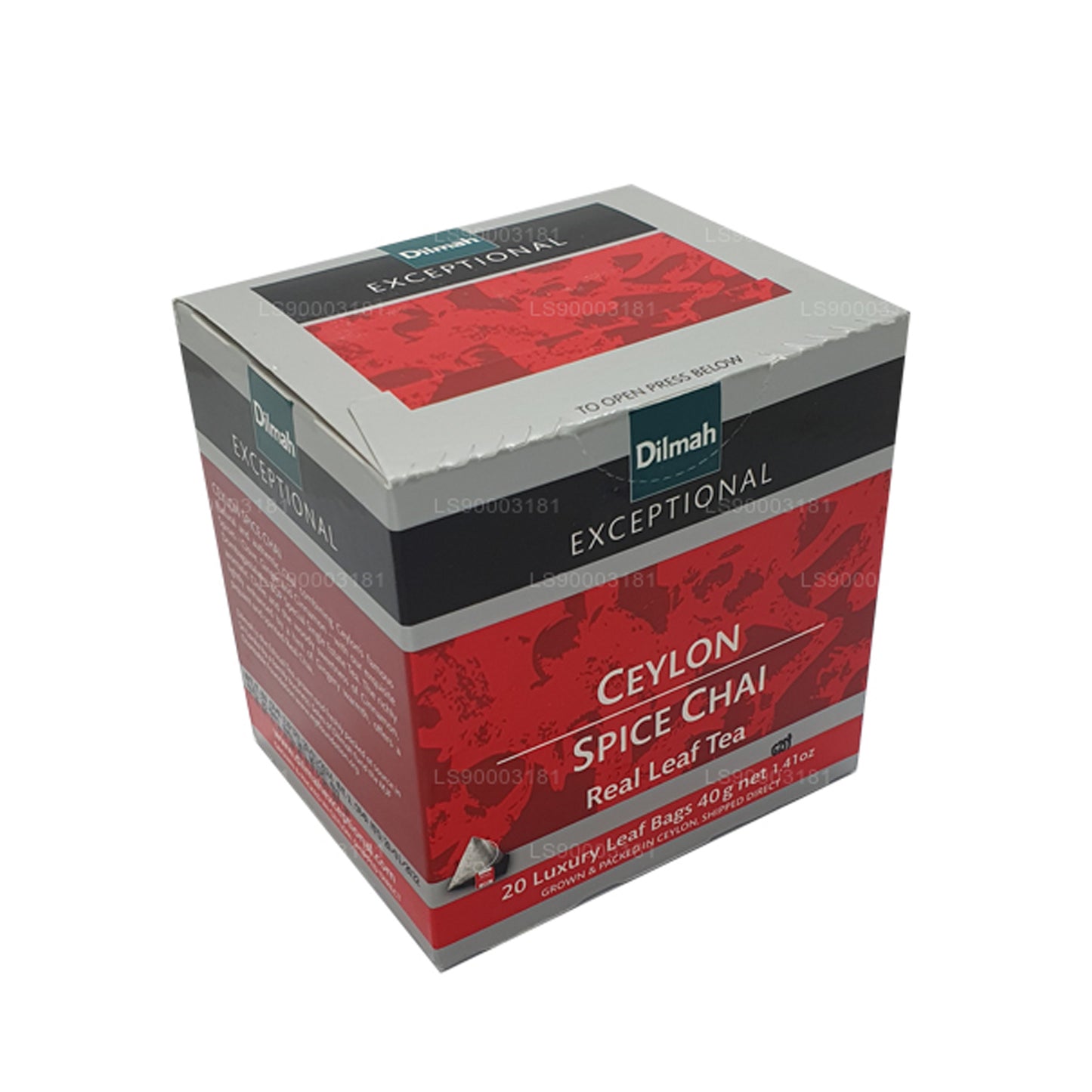 Dilmah Olağanüstü Seylan Baharat Chai (40g) 20 Çay Poşetleri
