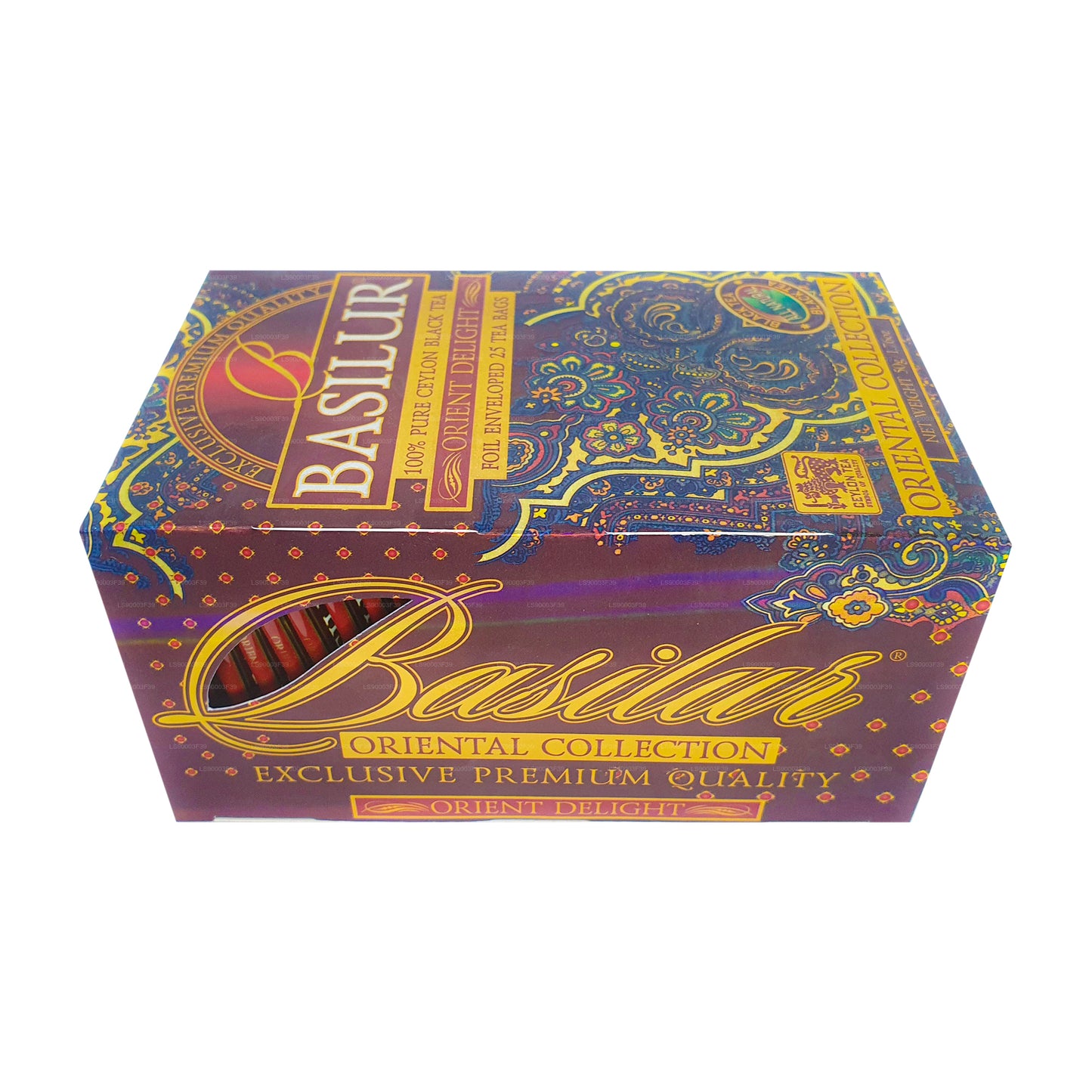 Basilur Oriental Collection Orient Delight Pure Ceylon Black Tea (50g) 25 Tea Bags