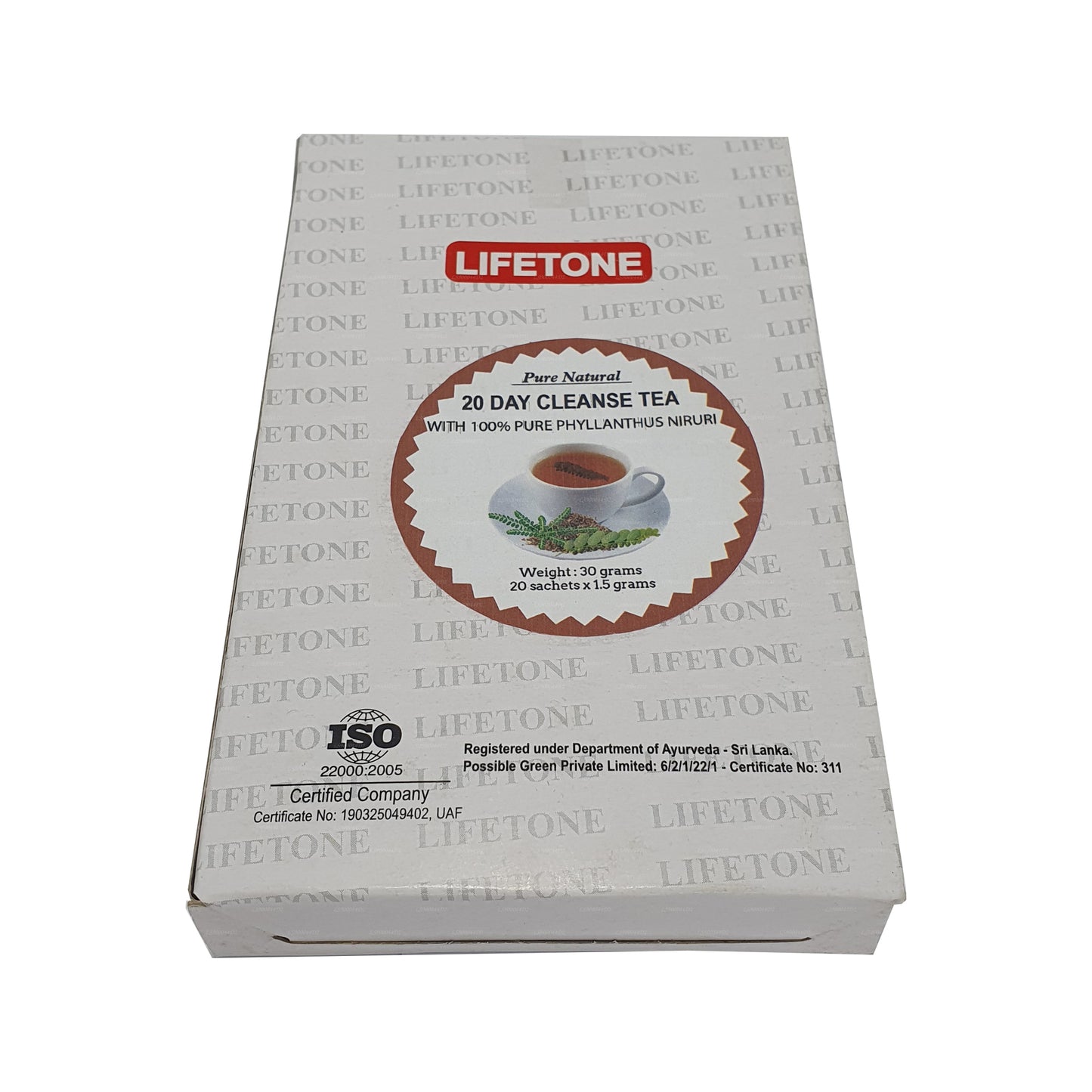 Lifetone Phylanthus Nirurii Çayı (40g)