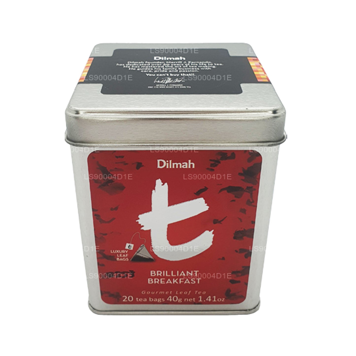 Dilmah T-serisi Brilliant Breakfast (40g) 20 Çay Poşeti