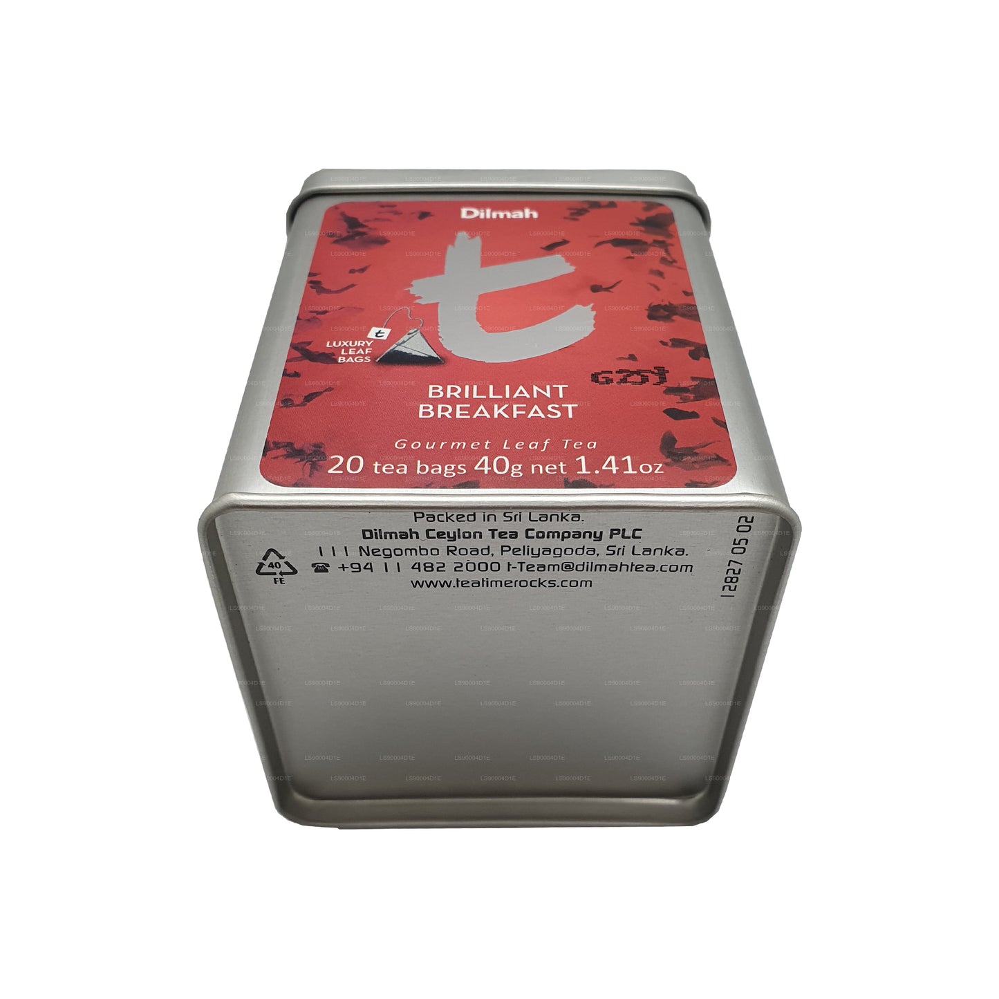 Dilmah T-serisi Brilliant Breakfast (40g) 20 Çay Poşeti