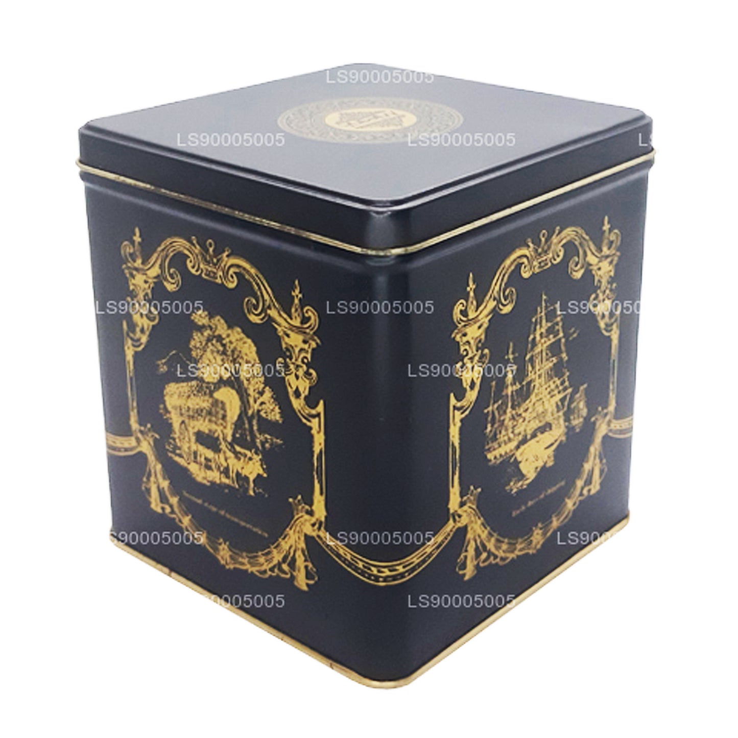 Mlesna Victorian Blend OP Yaprak Çay Siyah Metal Caddy