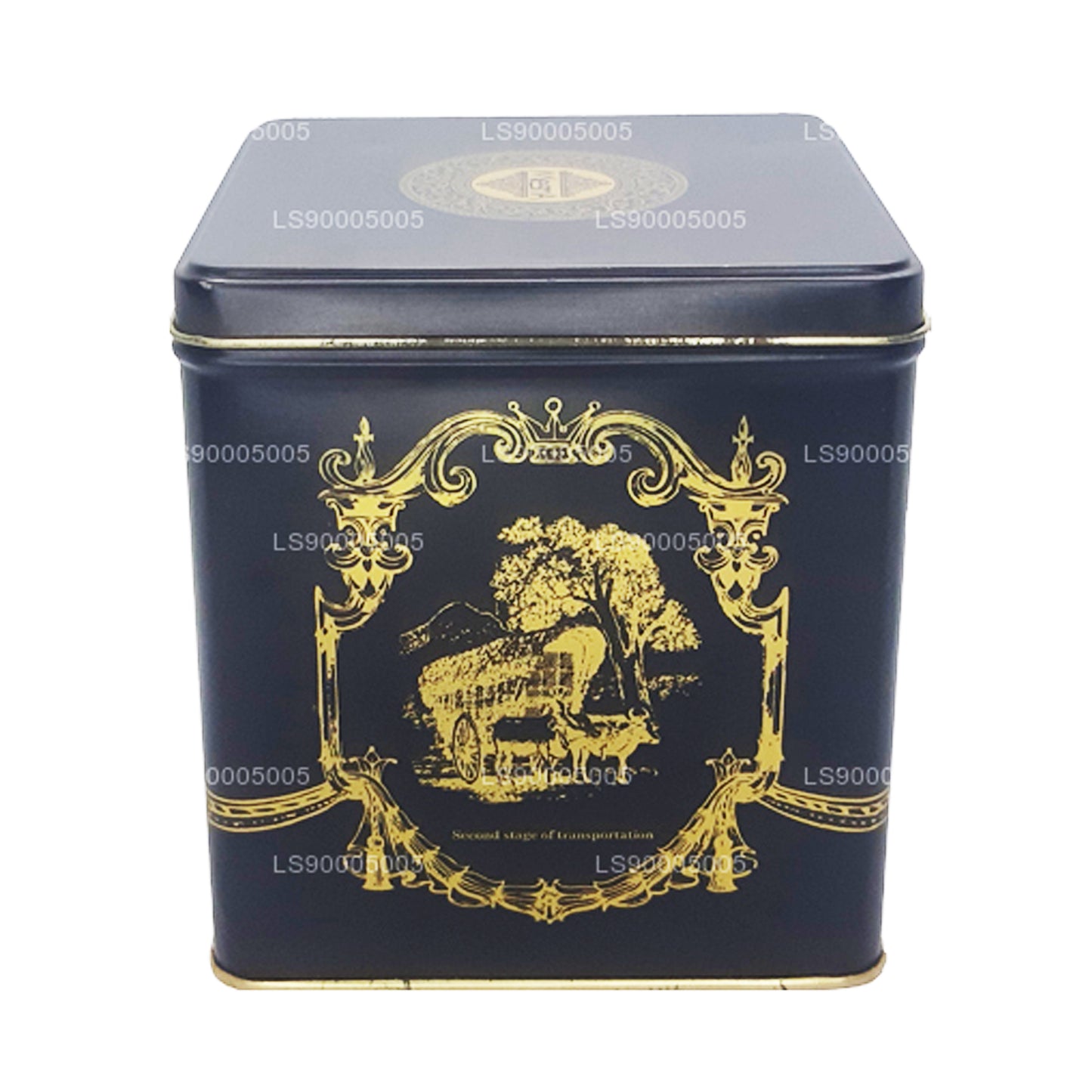 Mlesna Victorian Blend OP Yaprak Çay Siyah Metal Caddy
