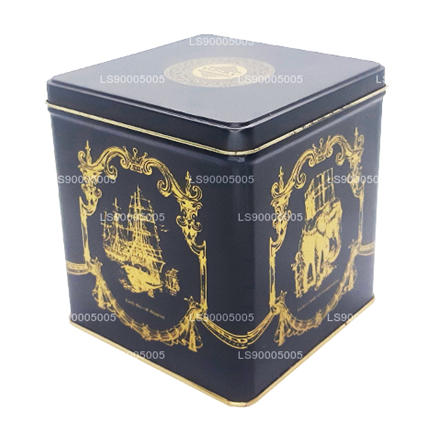Mlesna Victorian Blend OP Yaprak Çay Siyah Metal Caddy