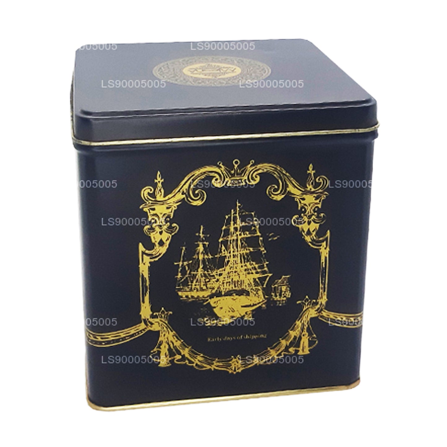 Mlesna Victorian Blend OP Yaprak Çay Siyah Metal Caddy