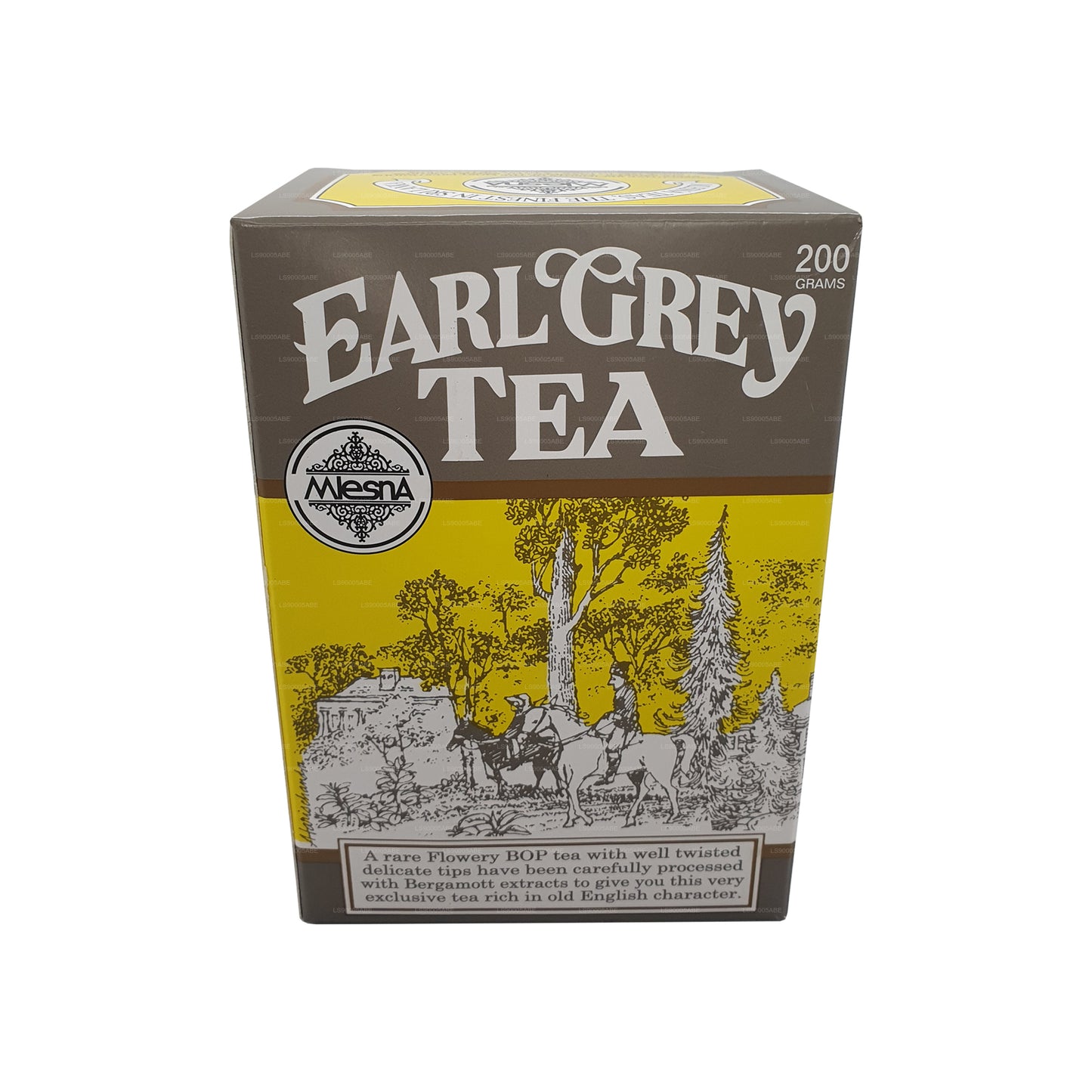 Mlesna Earl Grey Gevşek Yapraklı Çay