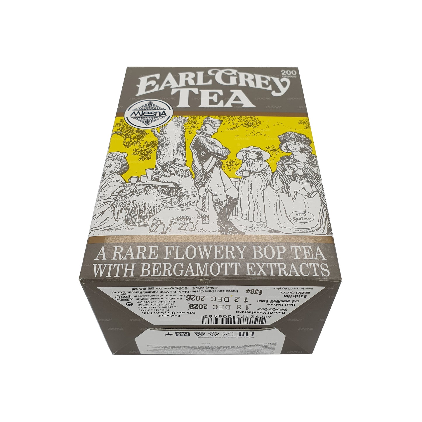 Mlesna Earl Grey Gevşek Yapraklı Çay