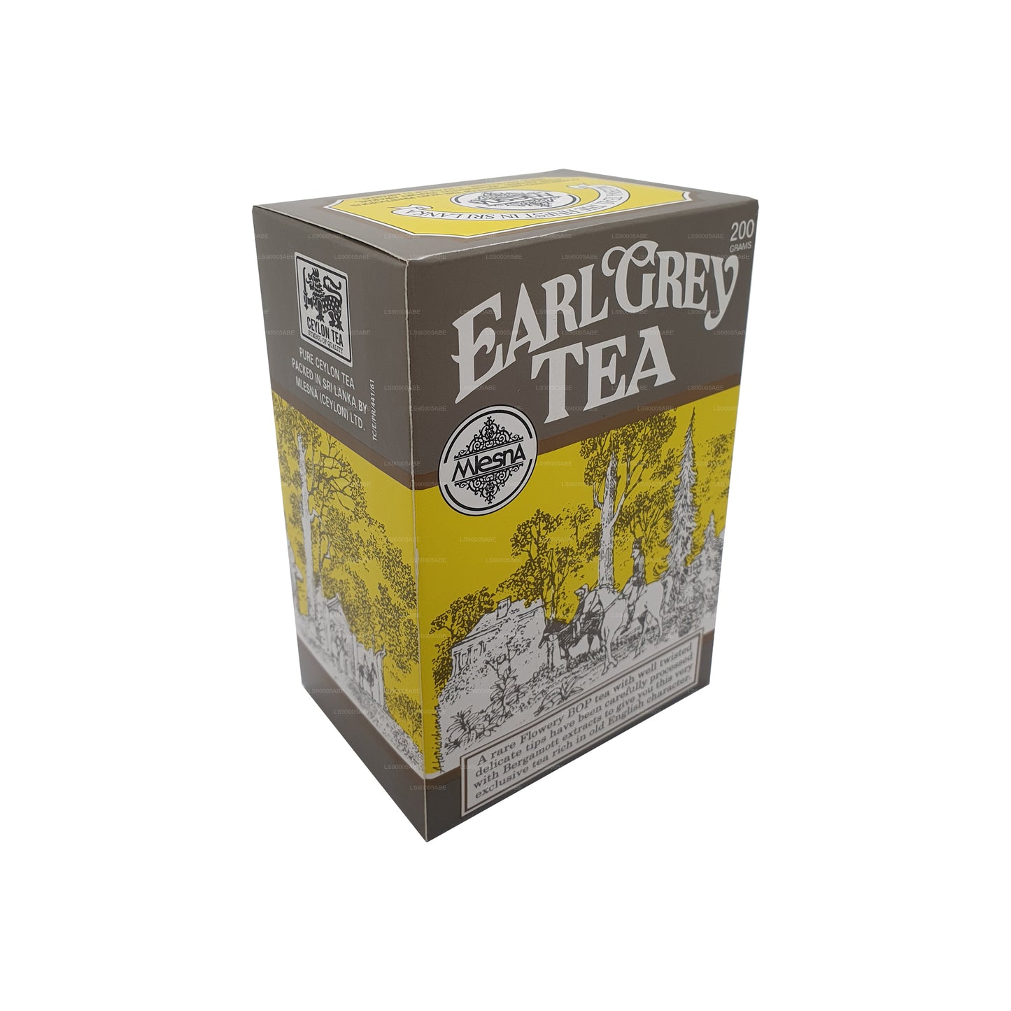 Mlesna Earl Grey Gevşek Yapraklı Çay