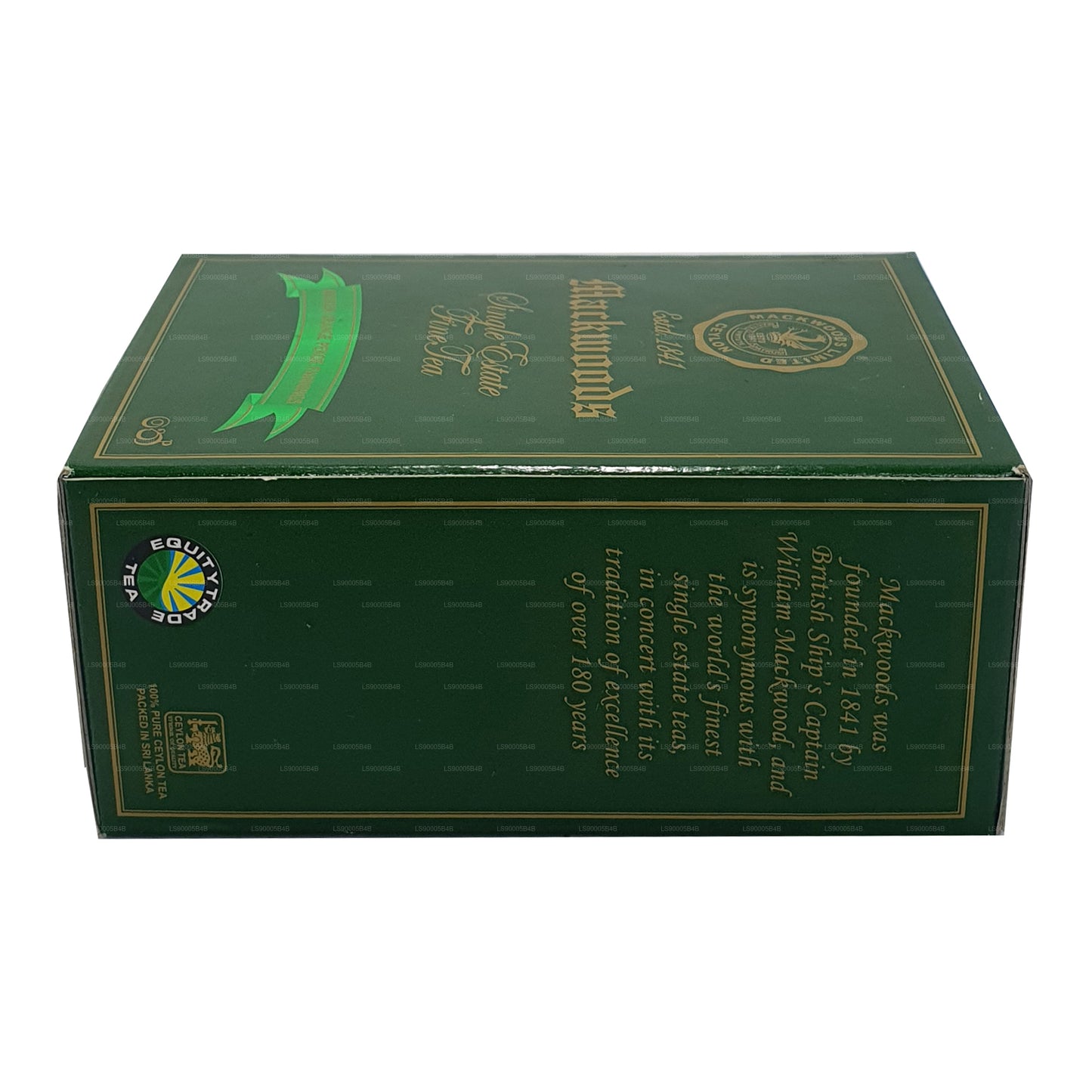 Mackwoods Tek Emlak Kırık Portakal Pekoe Fannings (BOPF) Gevşek Yaprak Seylan Siyah Çay (200g)