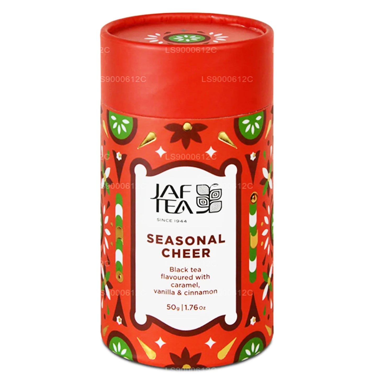 Jaf Çay Mevsimlik Tezahürat - Karamel, Vanilya ve Tarçın Aromalı Siyah Çay (50g)