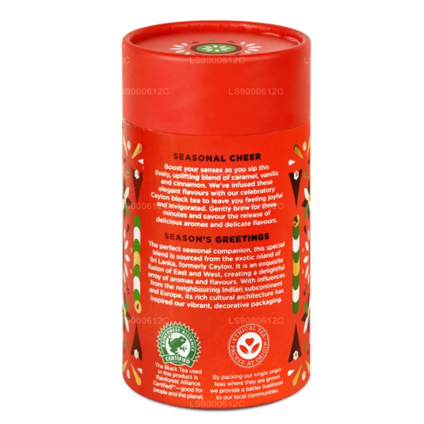 Jaf Çay Mevsimlik Tezahürat - Karamel, Vanilya ve Tarçın Aromalı Siyah Çay (50g)