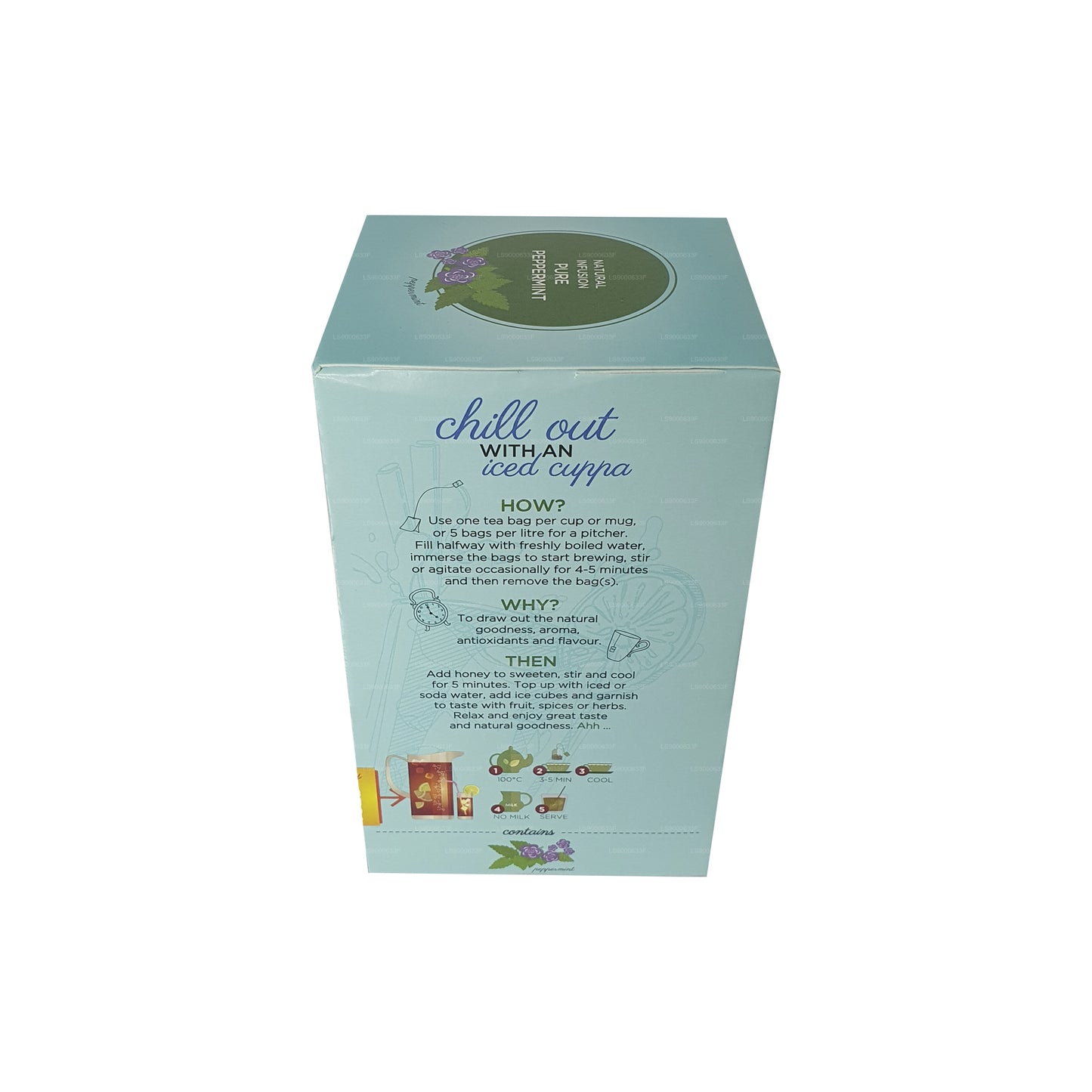 Dilmah Doğal İnfüzyon Saf Nane (30g) 20 Çay Poşetleri
