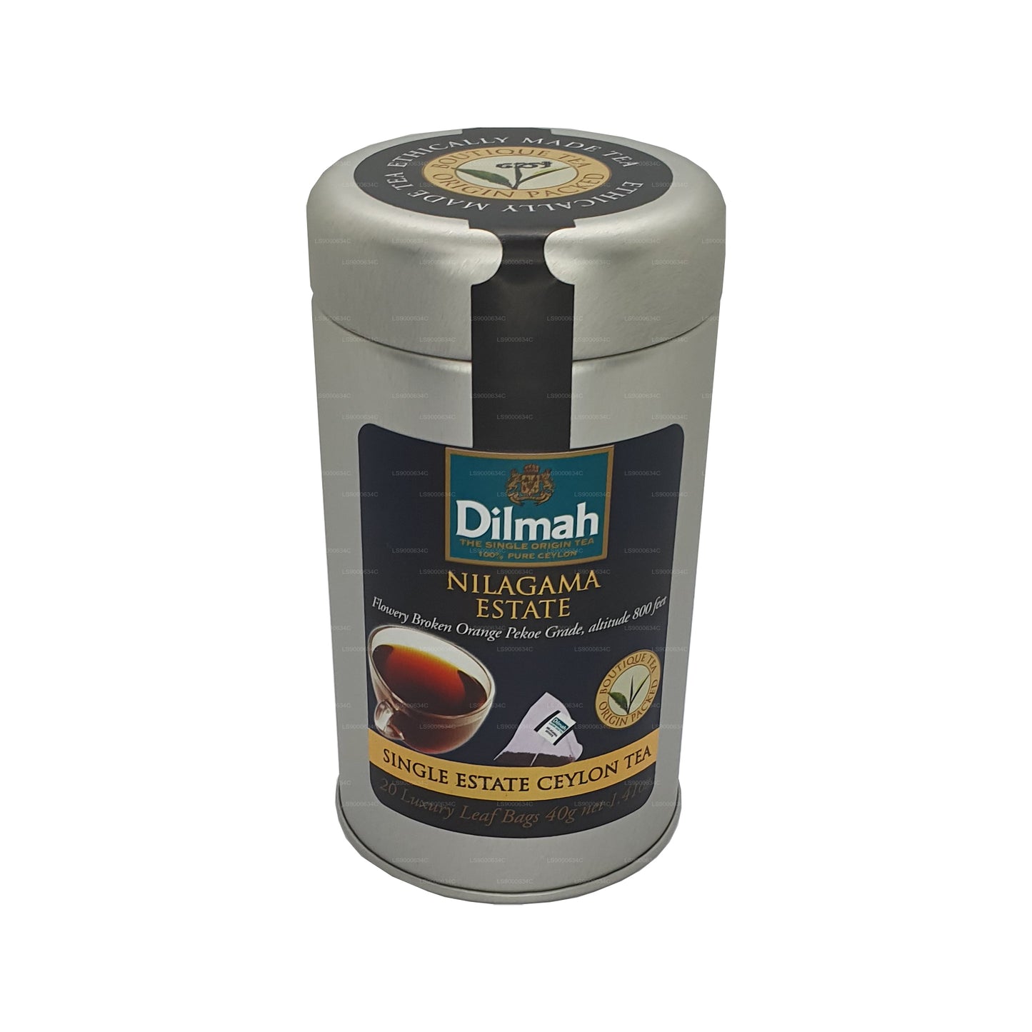 Dilmah Nilagama Single Estate Çayı (40g) 20 Poşet Çay