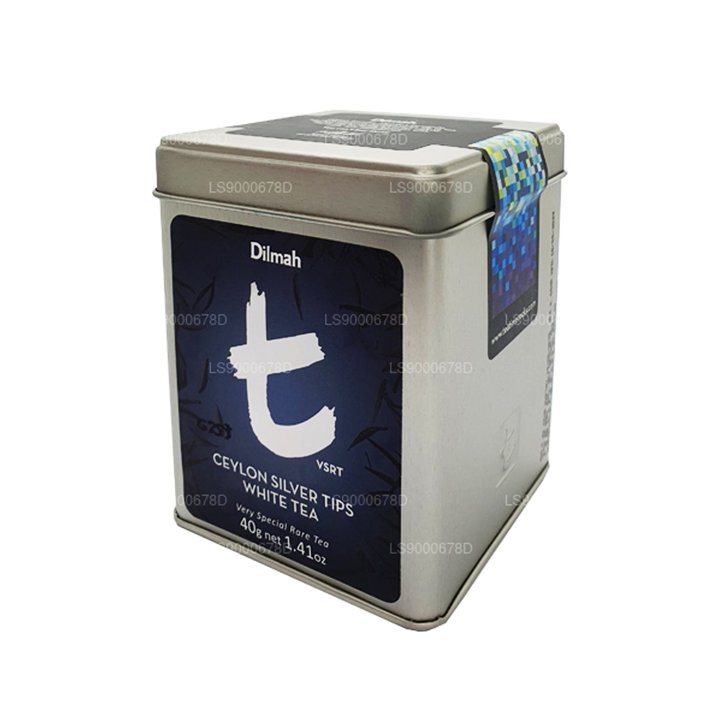 Dilmah Seylan Gümüş İpuçları Beyaz Çay (40g) Caddy Gevşek Çay