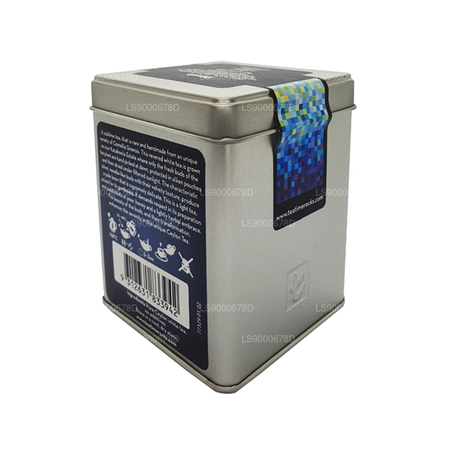 Dilmah Seylan Gümüş İpuçları Beyaz Çay (40g) Caddy Gevşek Çay
