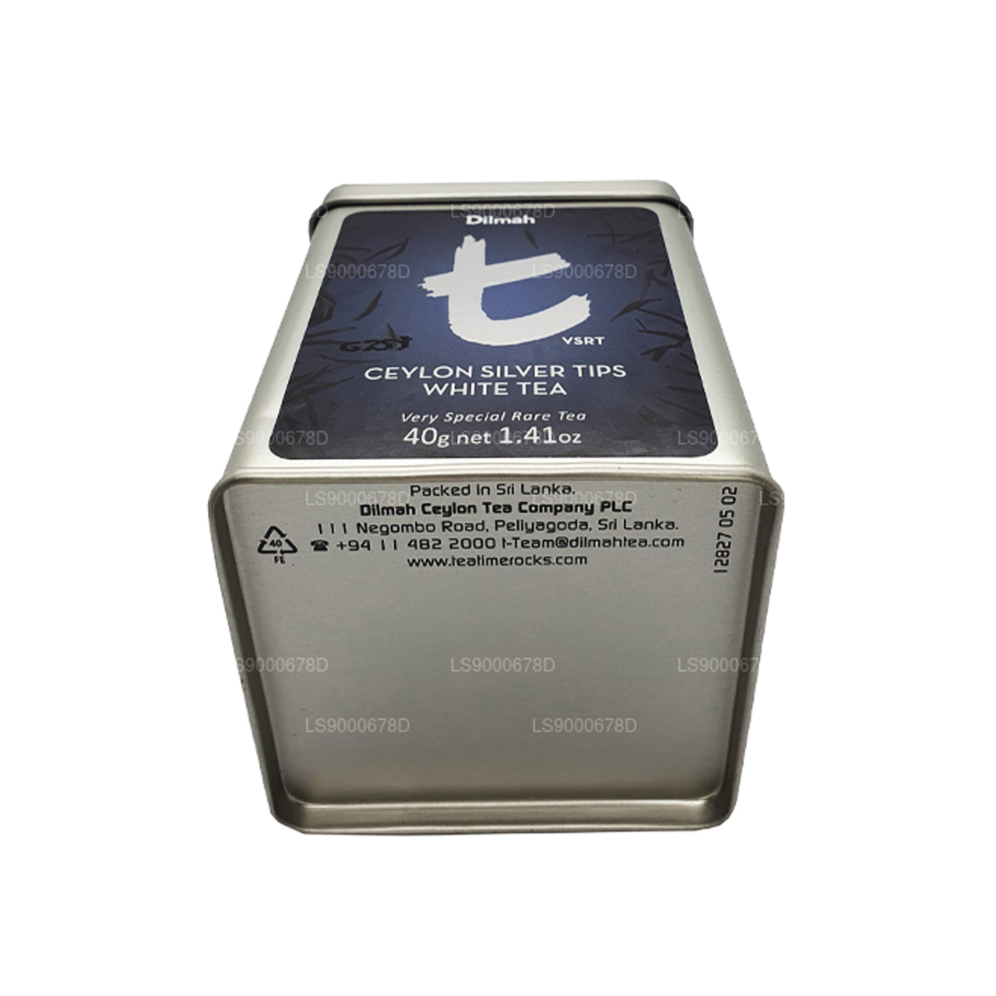 Dilmah Seylan Gümüş İpuçları Beyaz Çay (40g) Caddy Gevşek Çay