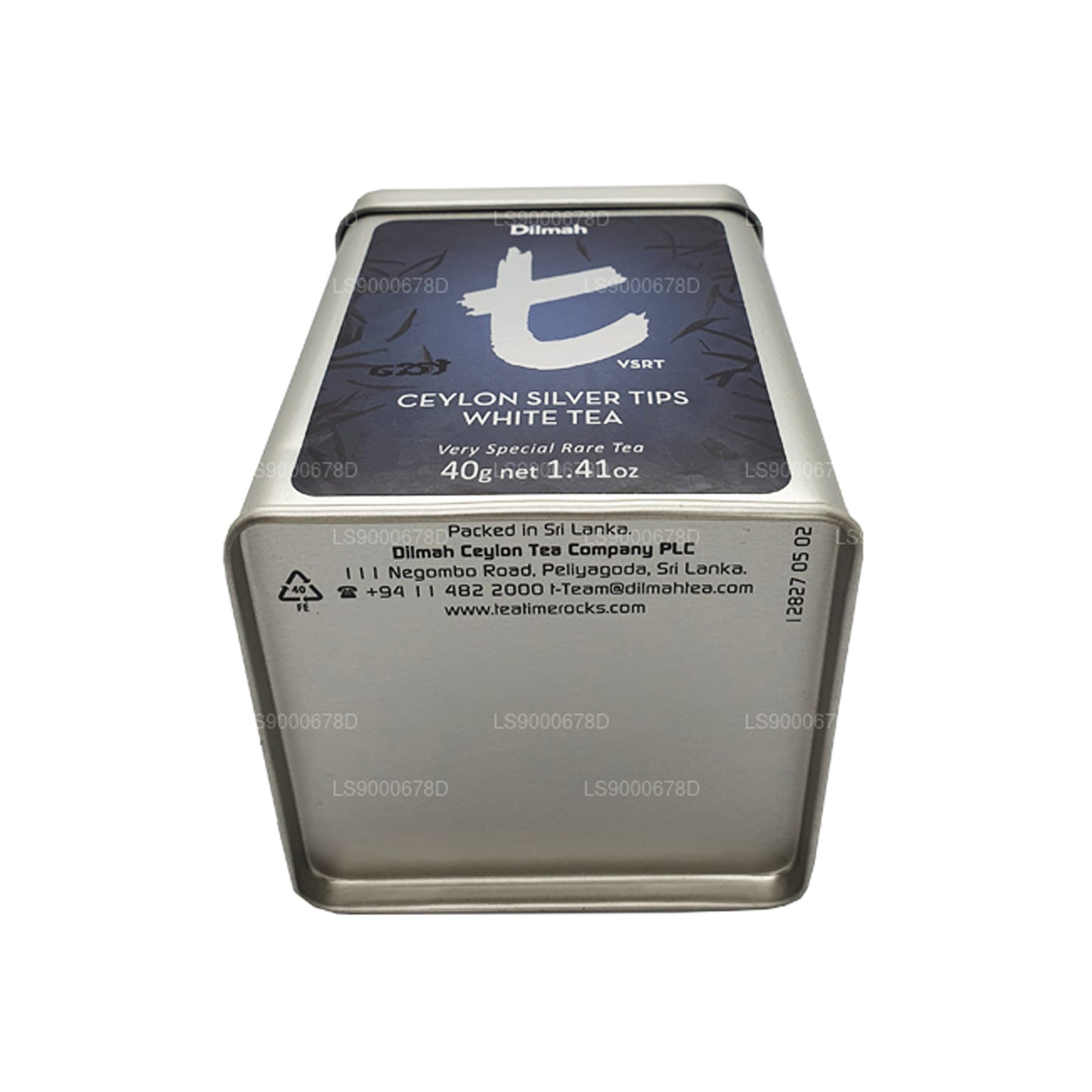 Dilmah Seylan Gümüş İpuçları Beyaz Çay (40g) Caddy Gevşek Çay