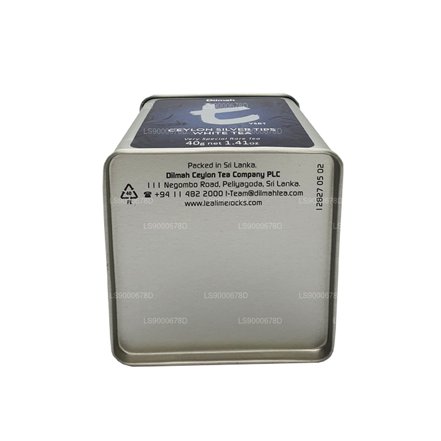 Dilmah Seylan Gümüş İpuçları Beyaz Çay (40g) Caddy Gevşek Çay