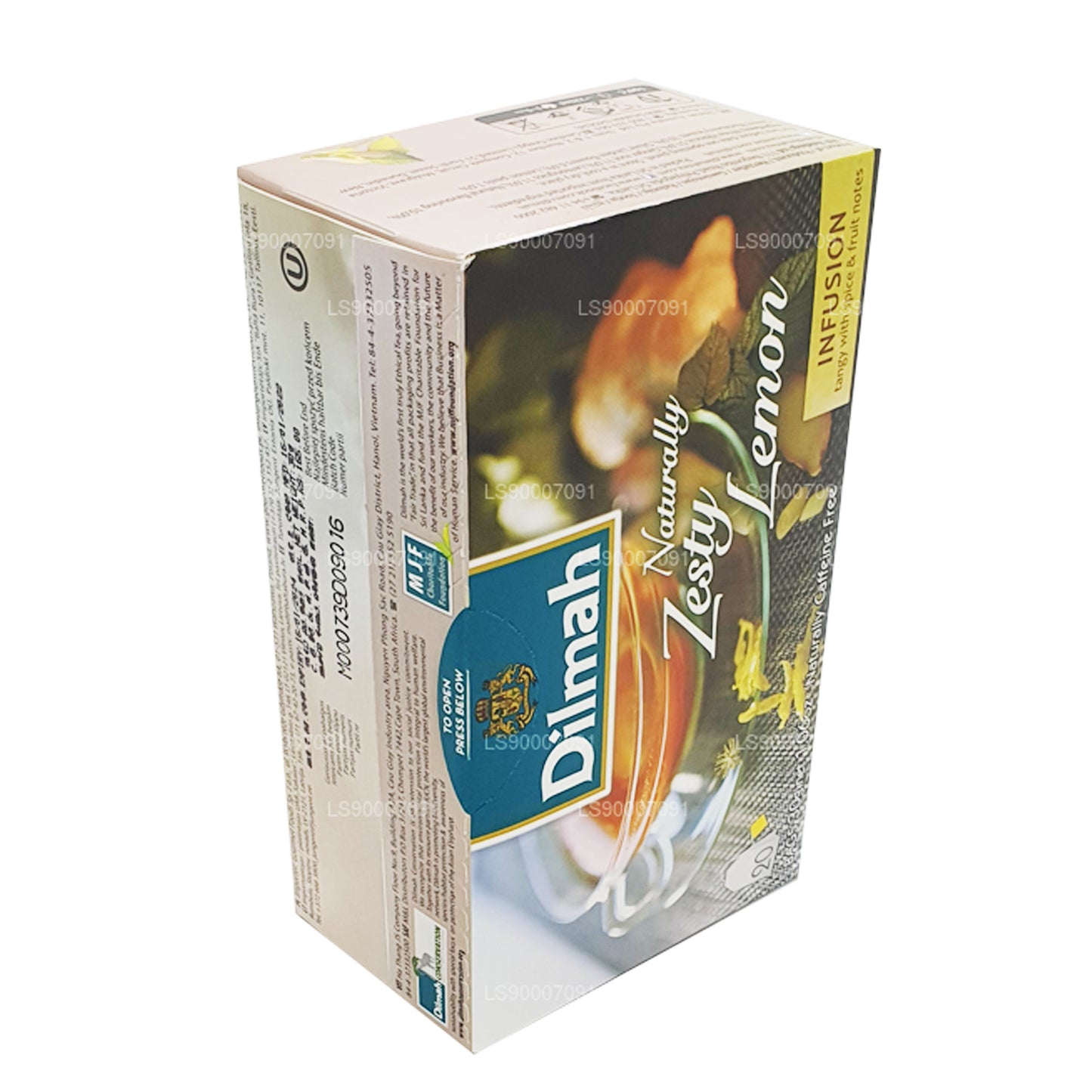 Dilmah Naturally Zesty Limon (30g) 20 Çay Poşeti