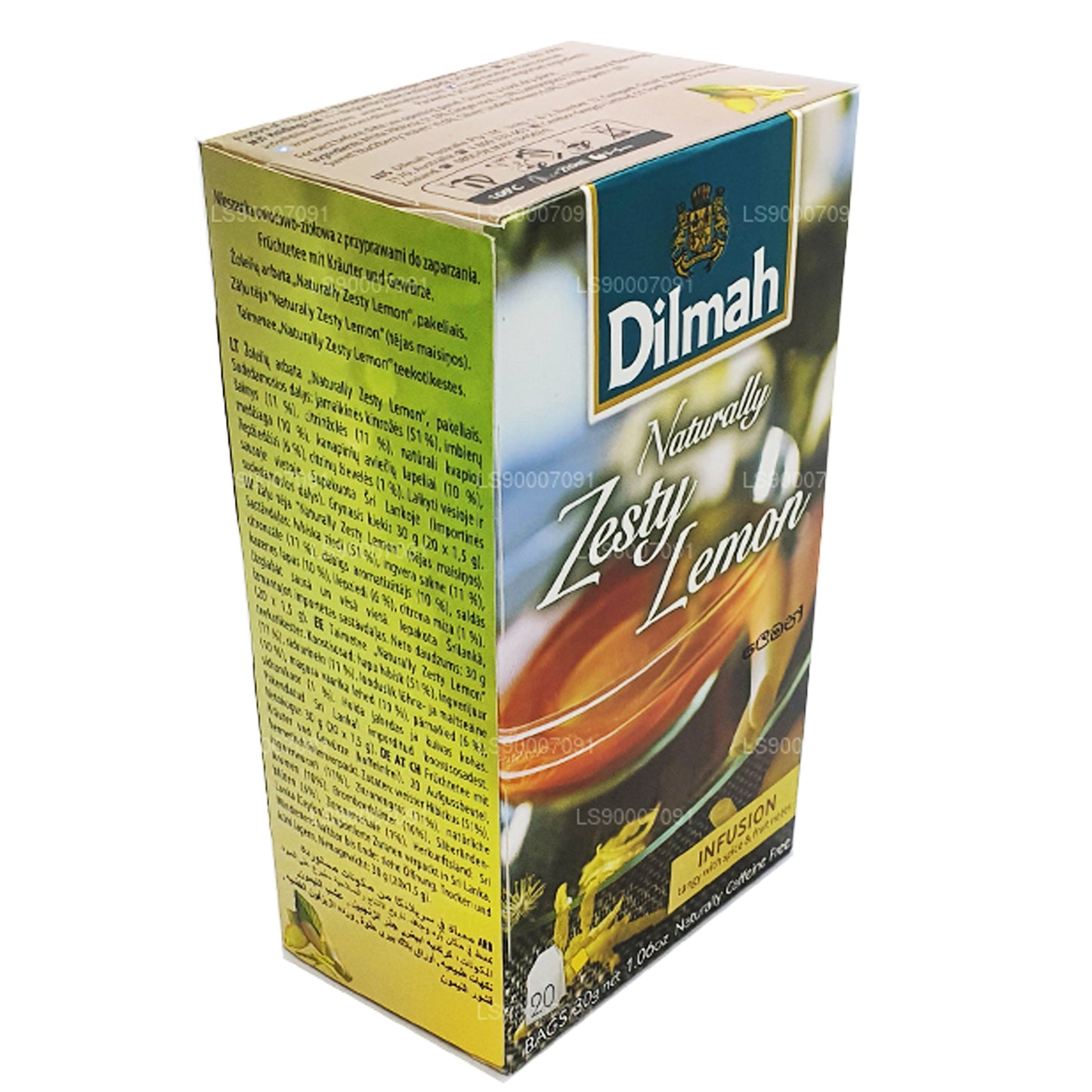 Dilmah Naturally Zesty Limon (30g) 20 Çay Poşeti