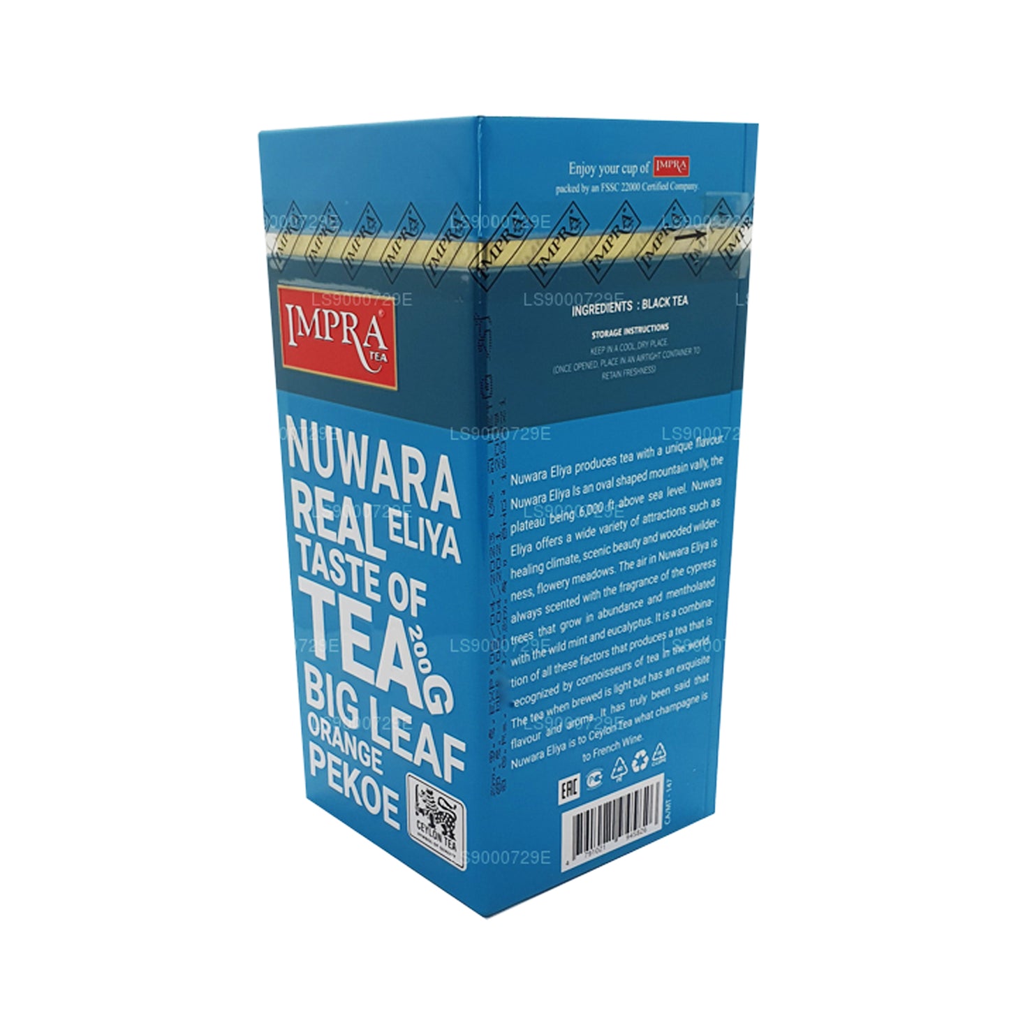 Impra Nuwara Eliya Büyük Yaprak (200g) Et Caddy