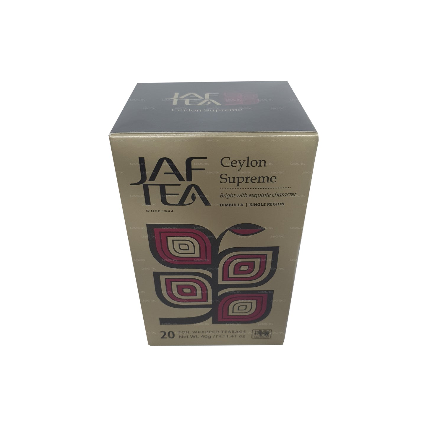 Jaf Çay Klasik Altın Koleksiyonu Seylan Supreme Folyo Zarflı Çay Poşeti (40g)