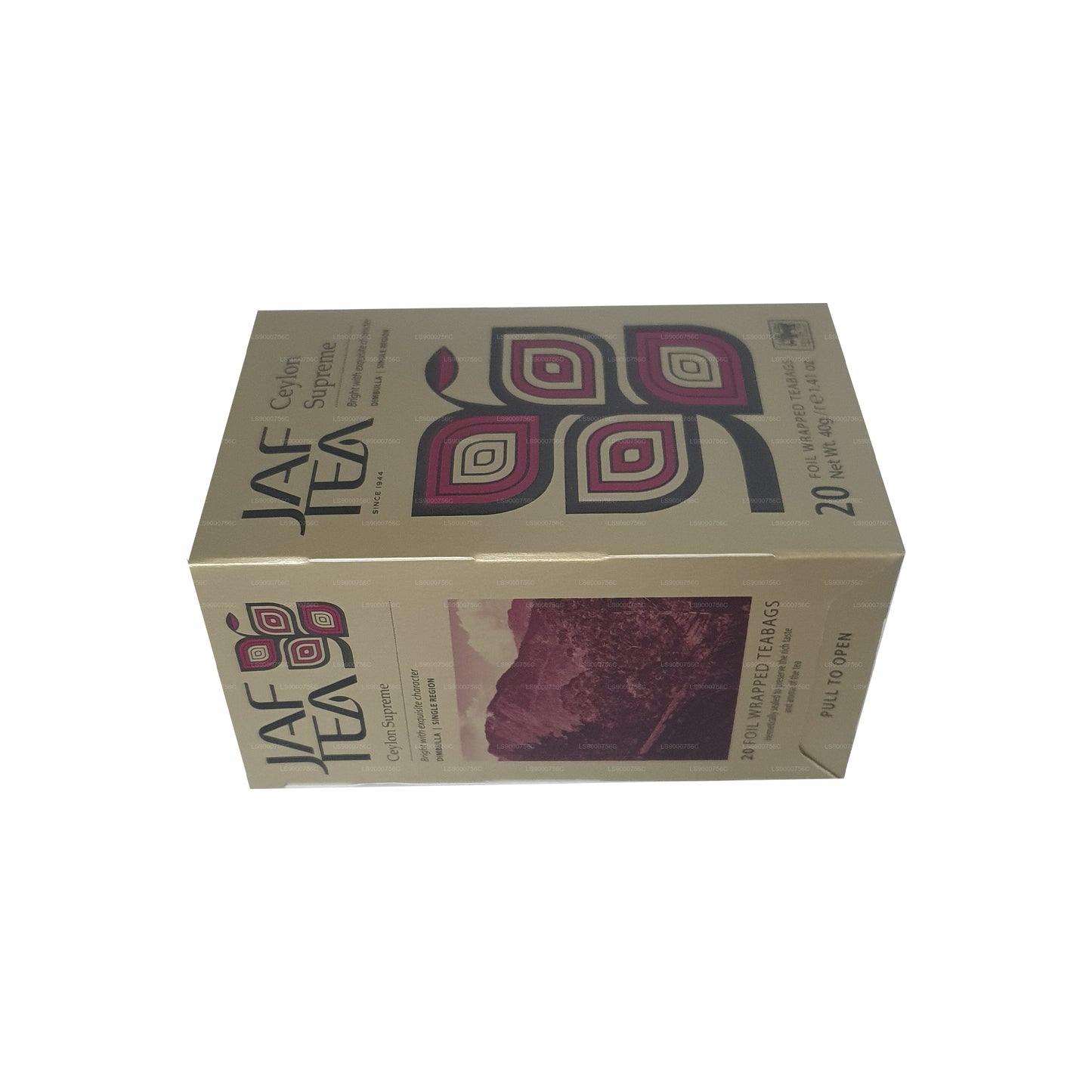 Jaf Çay Klasik Altın Koleksiyonu Seylan Supreme Folyo Zarflı Çay Poşeti (40g)