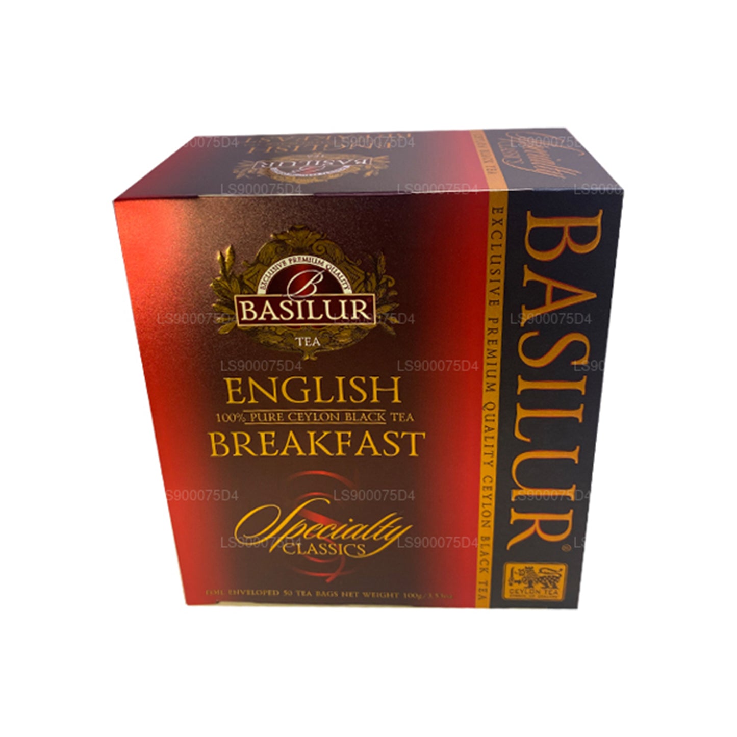 Basilur İngiliz Kahvaltısı Saf Seylan Siyah Çay (200g) 100 Çay Poşeti