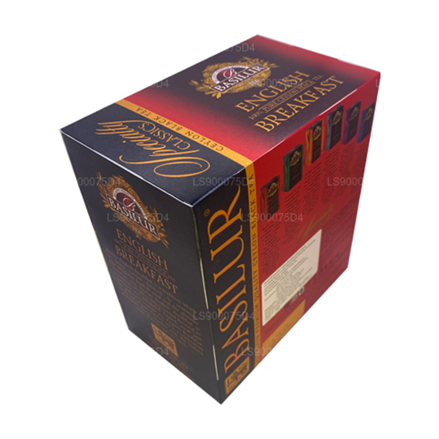 Basilur İngiliz Kahvaltısı Saf Seylan Siyah Çay (200g) 100 Çay Poşeti