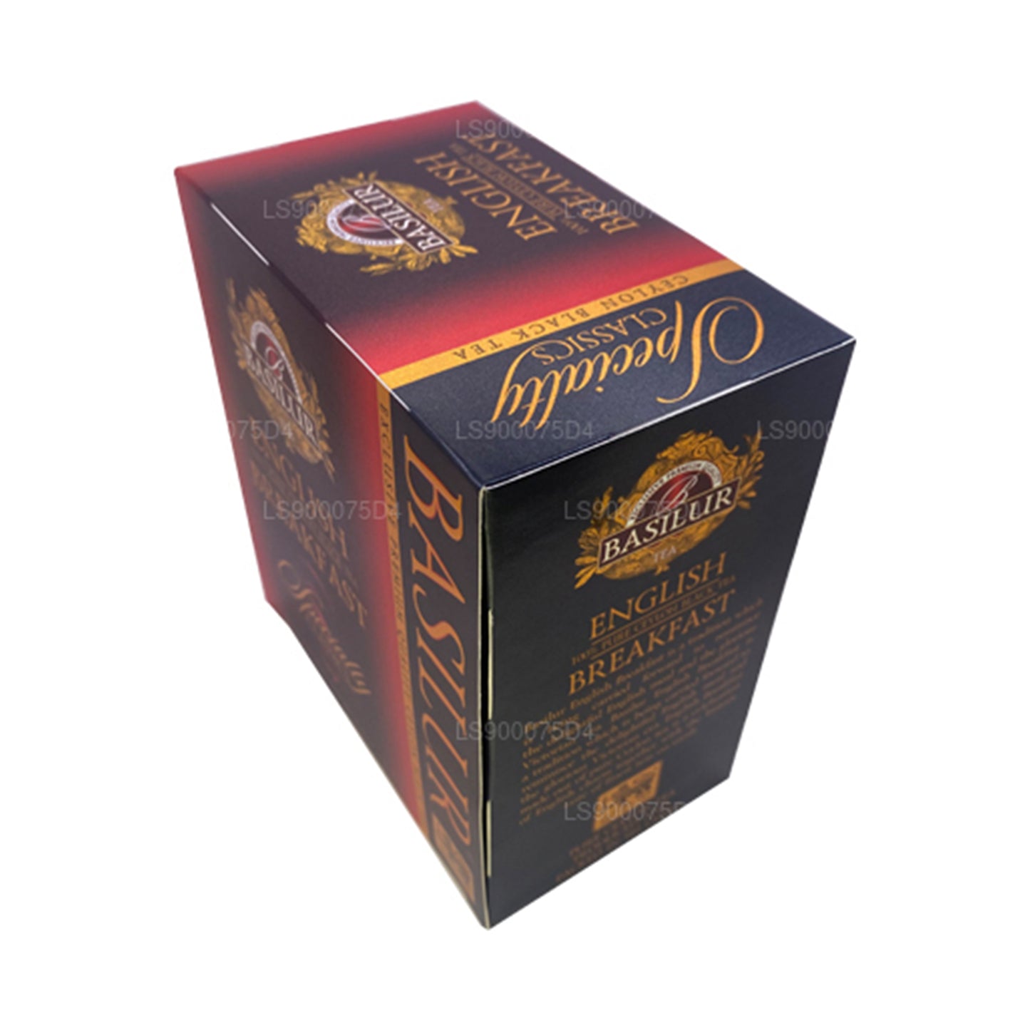 Basilur İngiliz Kahvaltısı Saf Seylan Siyah Çay (200g) 100 Çay Poşeti