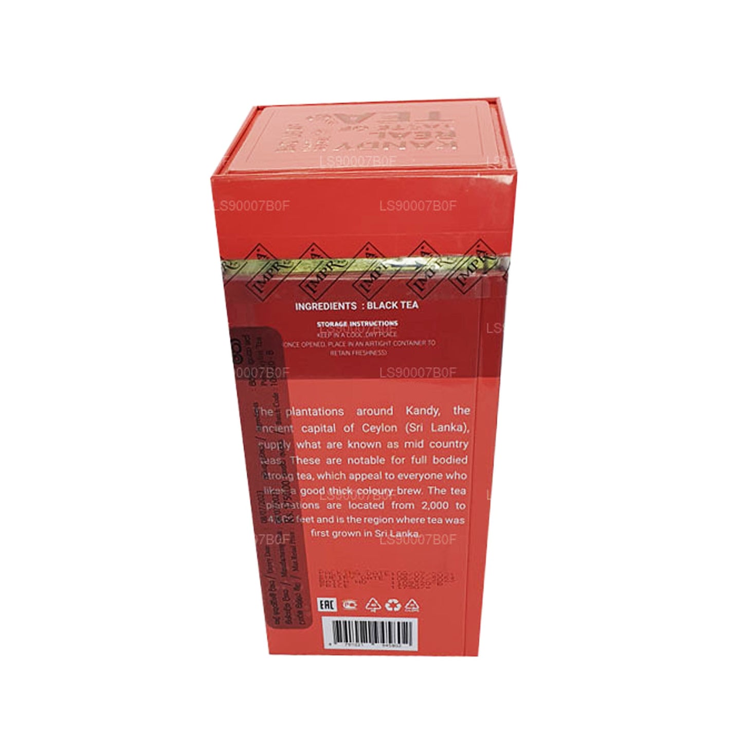 Impra Kandy Çay Tadı Büyük Yaprak Portakal Pekoe (200g) Et Caddy