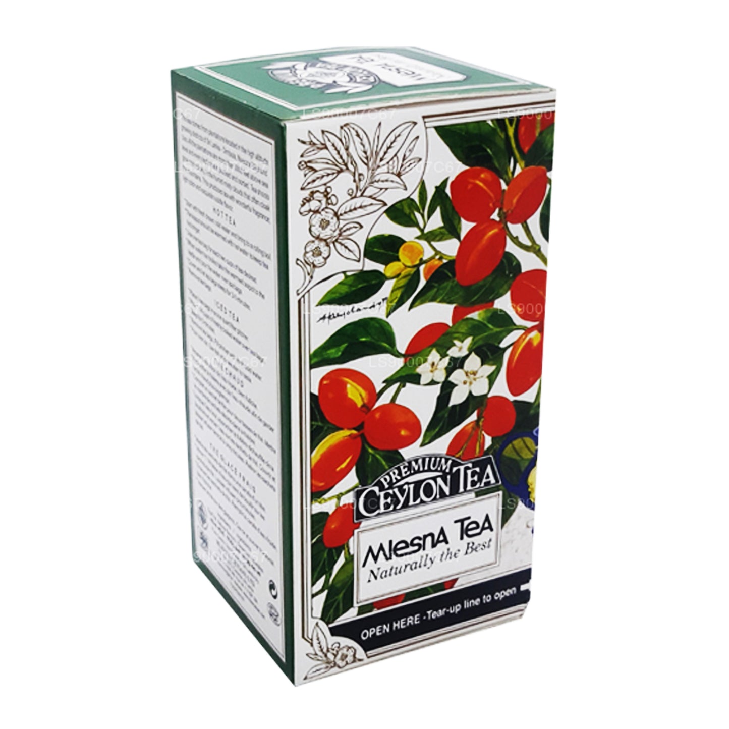 Mlesna Şeftali Kayısı Lüks Çay Poşetleri (60g)