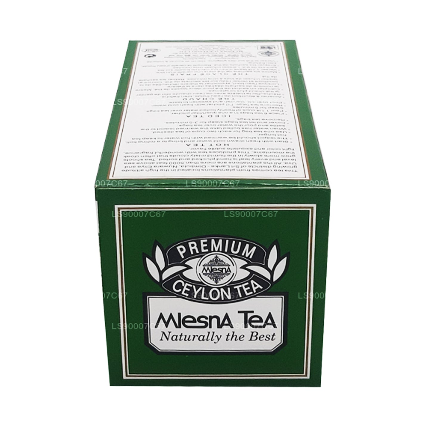 Mlesna Şeftali Kayısı Lüks Çay Poşetleri (60g)