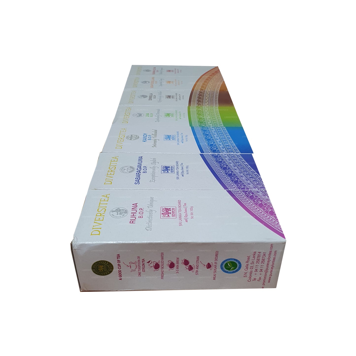 Diversitea 7 Regions B.O.P. Seylan Gevşek Yapraklı Çay (700g)