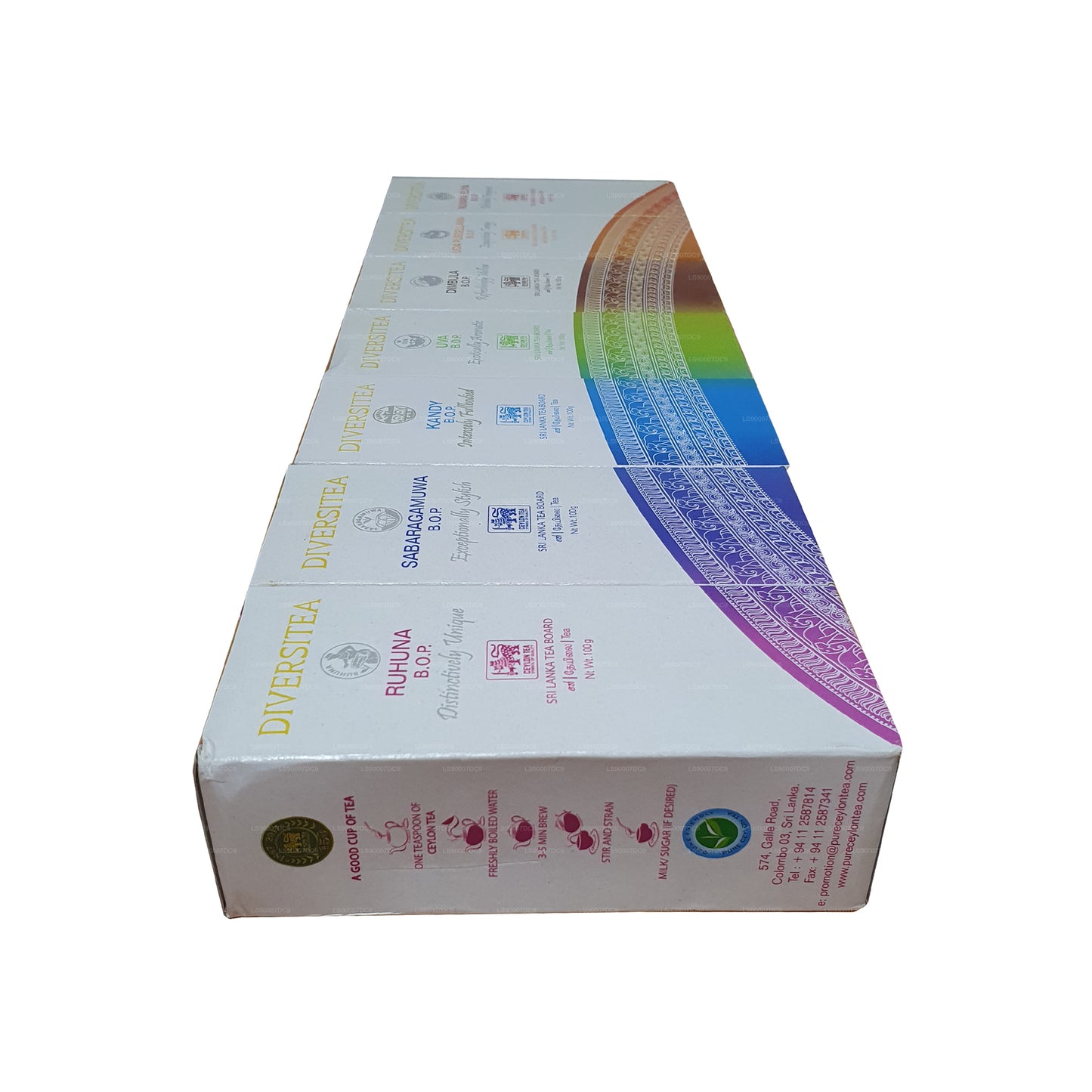 Diversitea 7 Regions B.O.P. Seylan Gevşek Yapraklı Çay (700g)