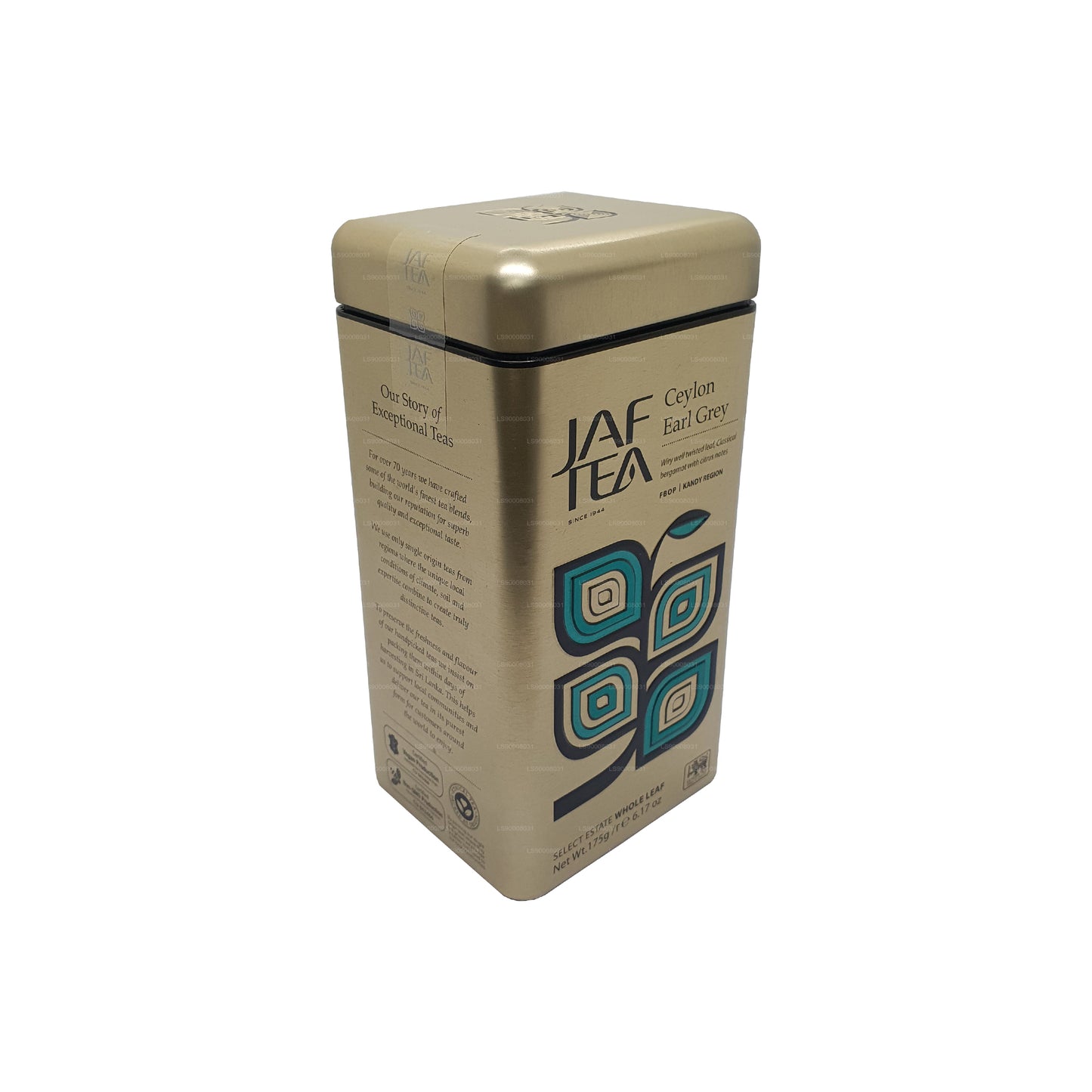 Jaf Çay Klasik Altın Koleksiyonu Seylan Earl Grey (175 g)