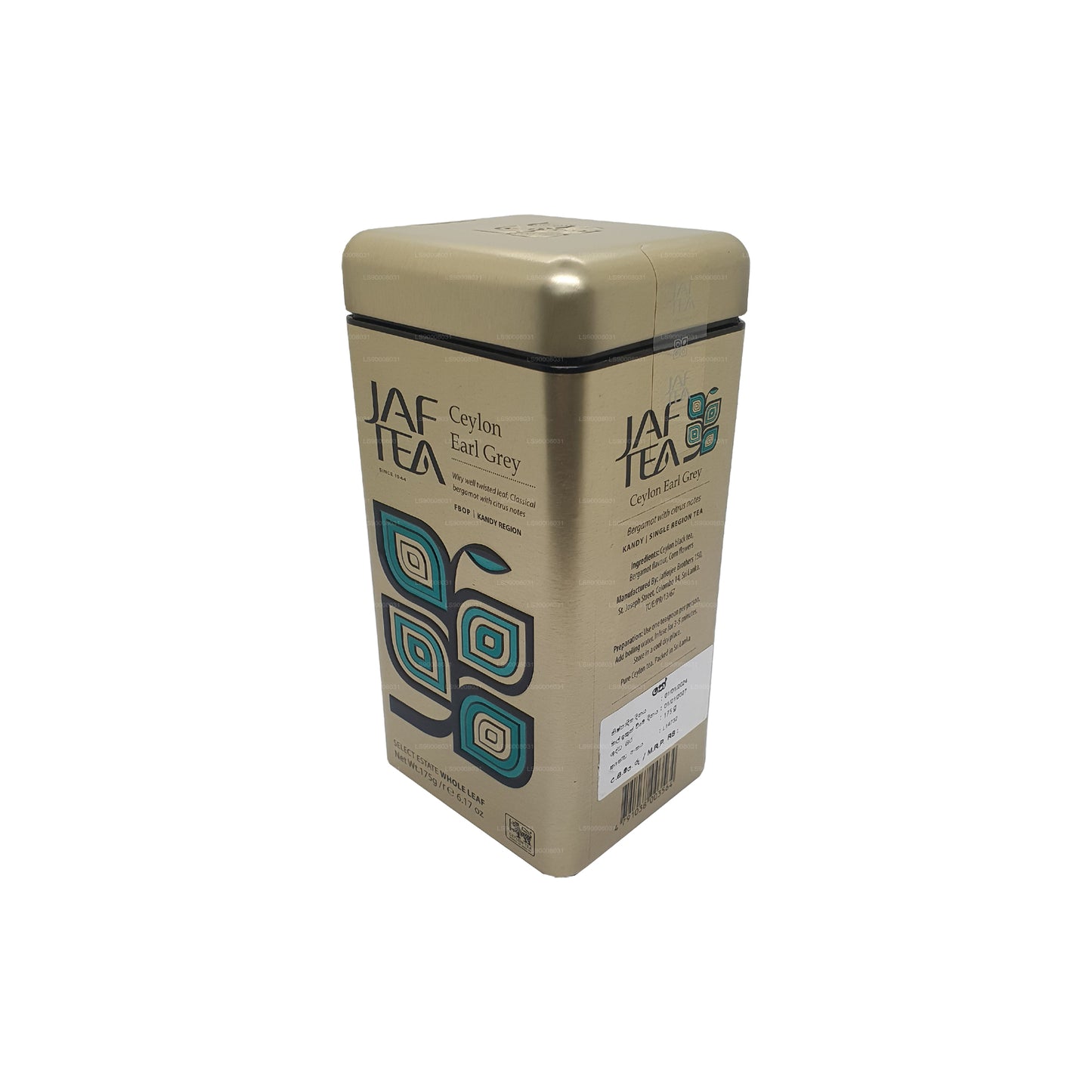 Jaf Çay Klasik Altın Koleksiyonu Seylan Earl Grey (175 g)