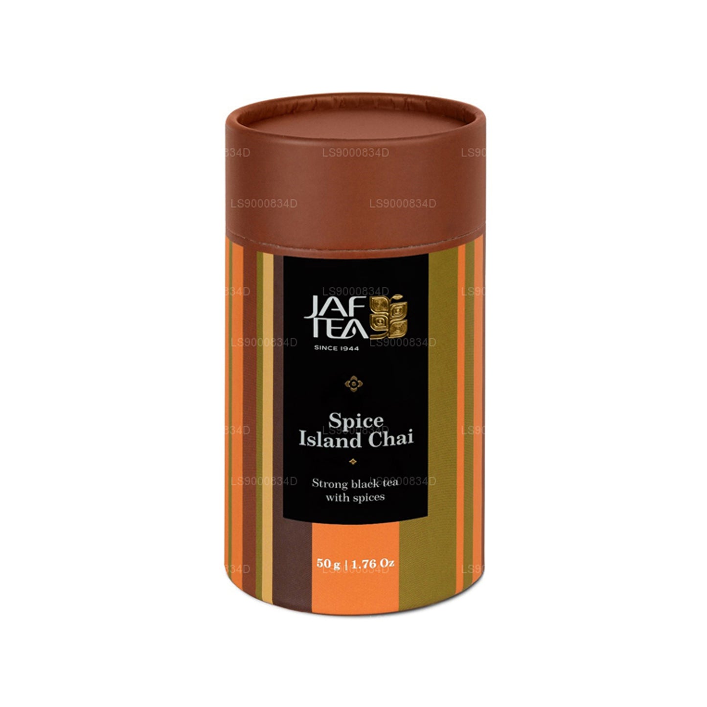 Jaf Çay Baharat Adası Chai - Stong Balck Çayı Baharatlı Caddy (50g)
