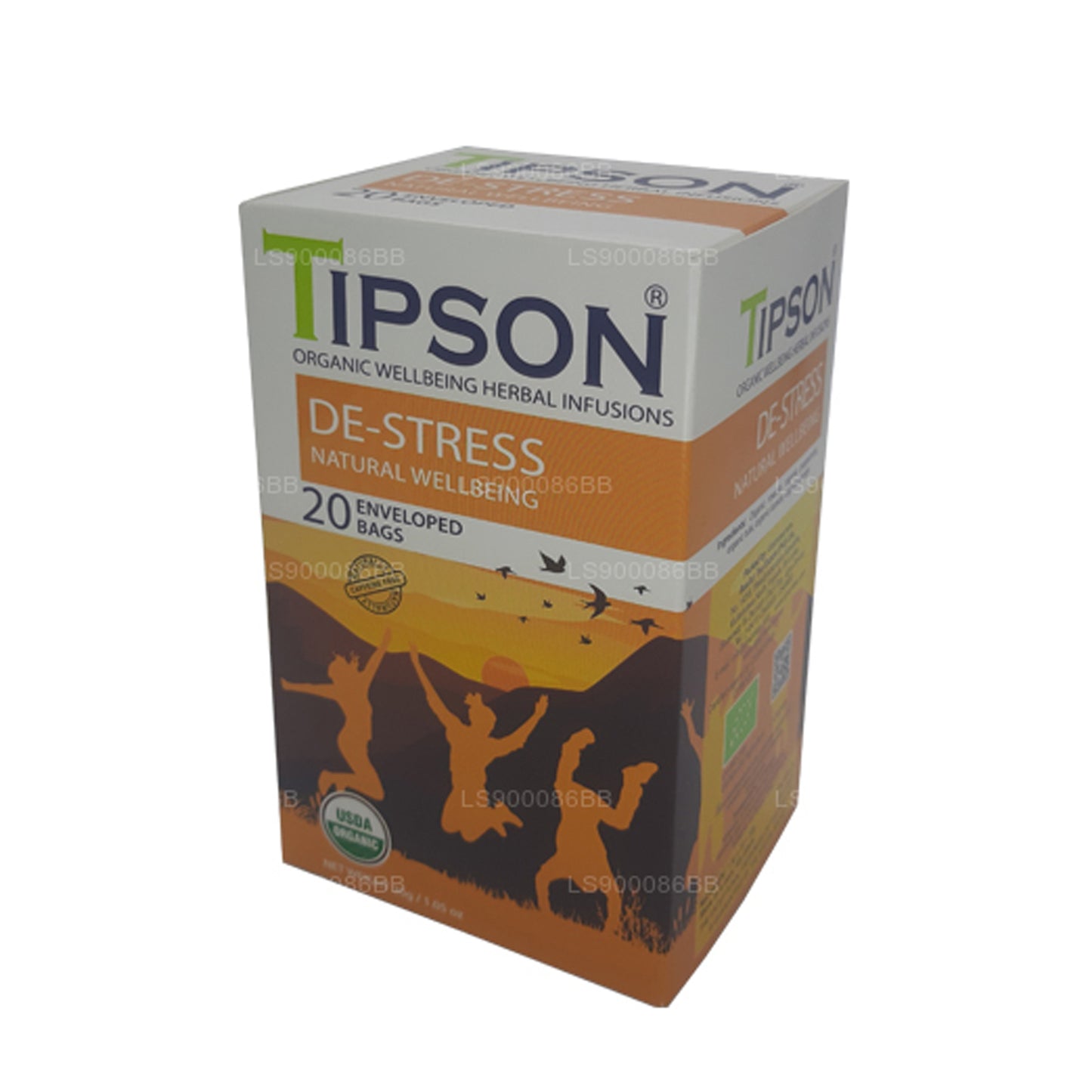 Tipson De-Stress Natural Wellbeing (30g) 20 Zarflı Çay Poşeti