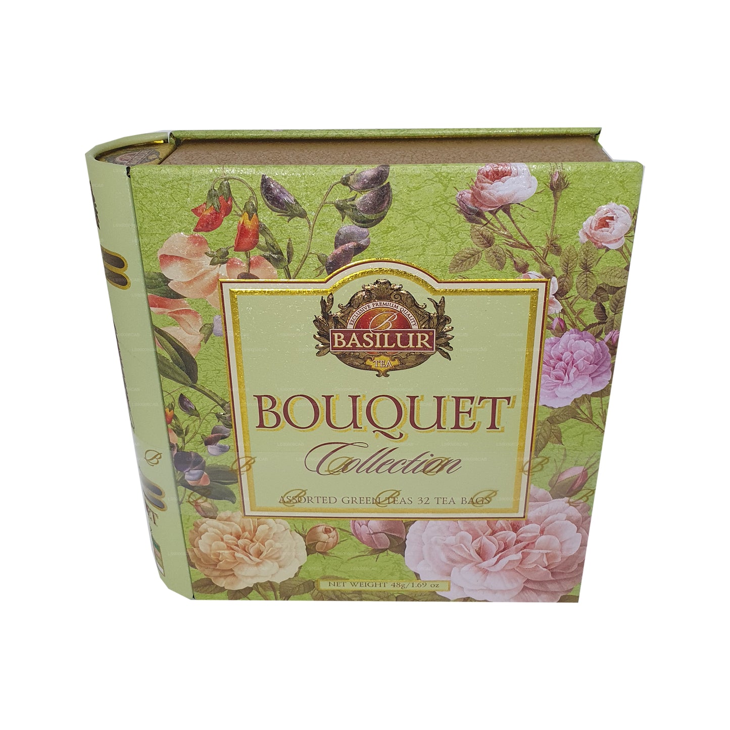 Basilur Exclusive Yeşil Çay Koleksiyonu (48g) 32 Çay Poşeti