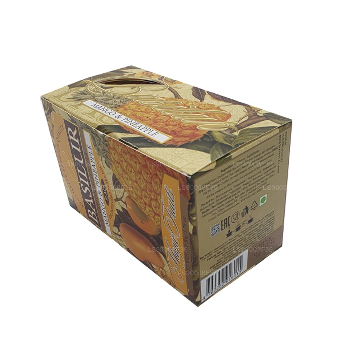 Basilur Sihirli Meyveler Mango ve Ananas (50g) 25 Çay Poşeti