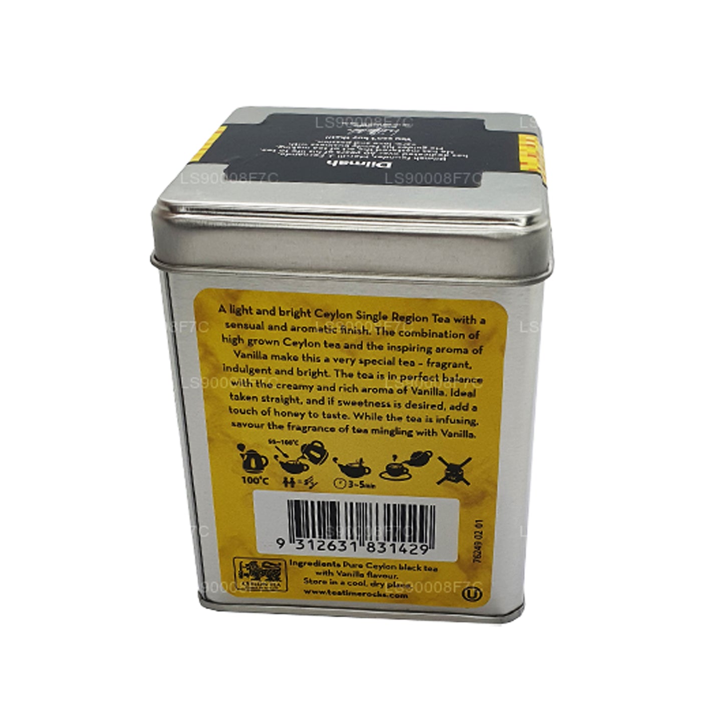 Dilmah T-serisi Vanilya Seylan Çayı (100g)