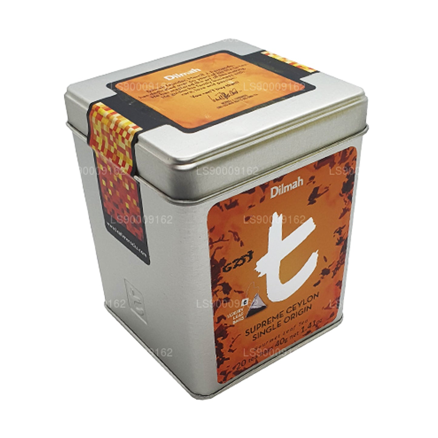 Dilmah T-serisi Seylan Supreme (40g) 20 Çay Poşeti