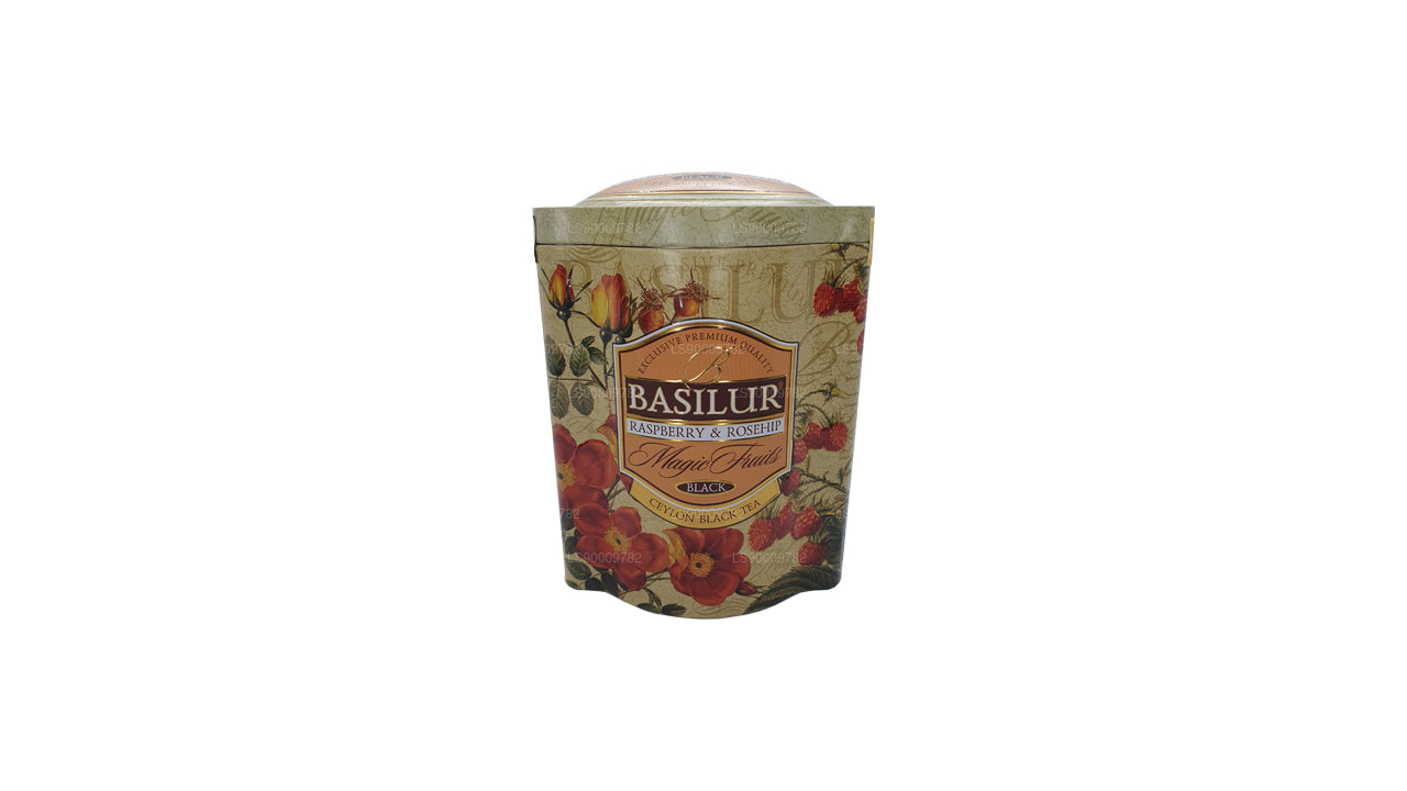 Basilur Sihirli Meyveler Ahududu ve Kuşburnu (100g) Teneke Kutu