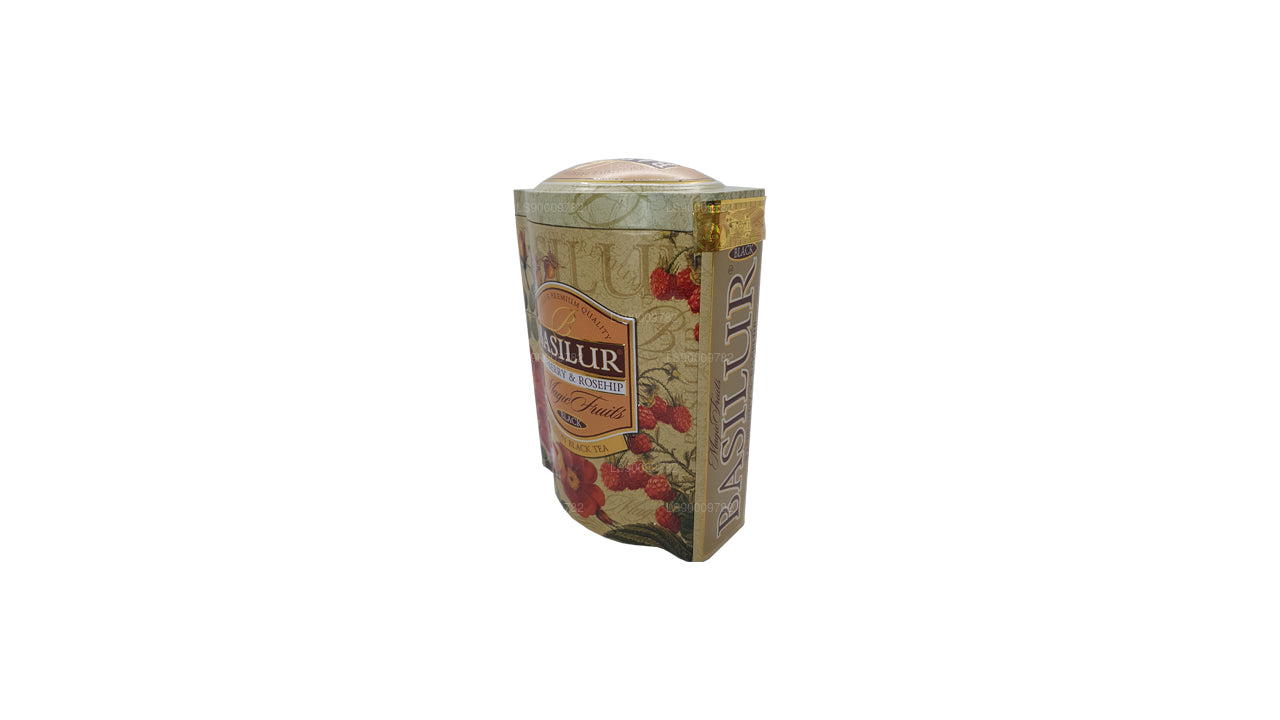 Basilur Sihirli Meyveler Ahududu ve Kuşburnu (100g) Teneke Kutu